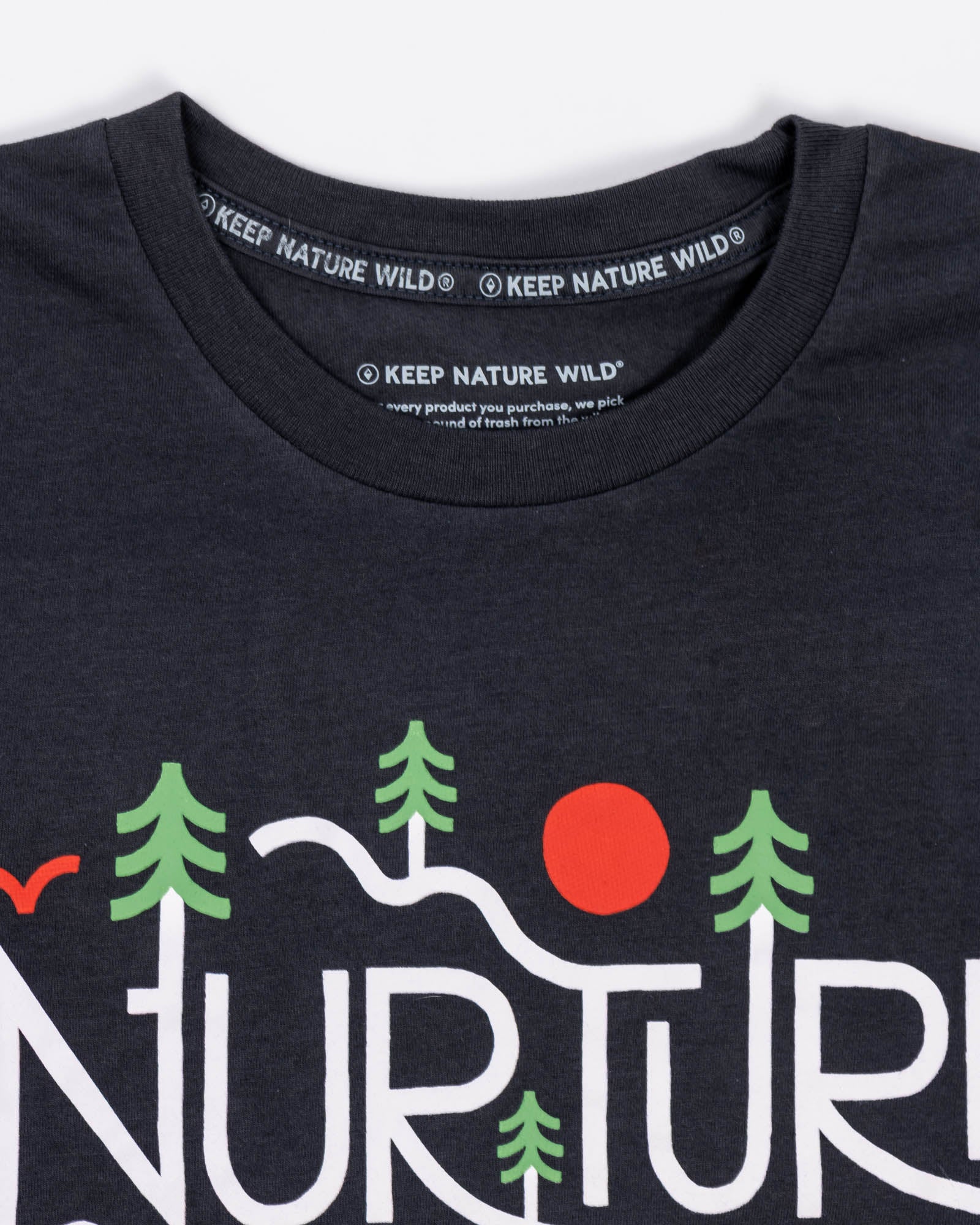 Nurture Our Nature Unisex Tee | Coal