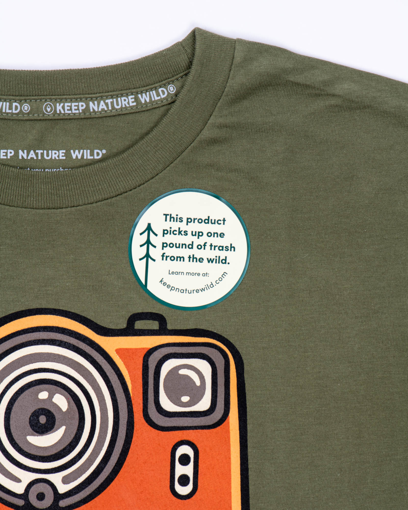 Collect Moments with Friends Unisex Tee | Olive