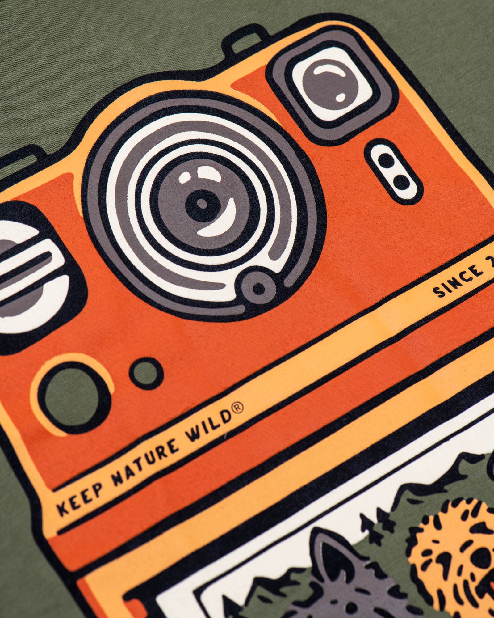 Collect Moments with Friends Unisex Tee | Olive