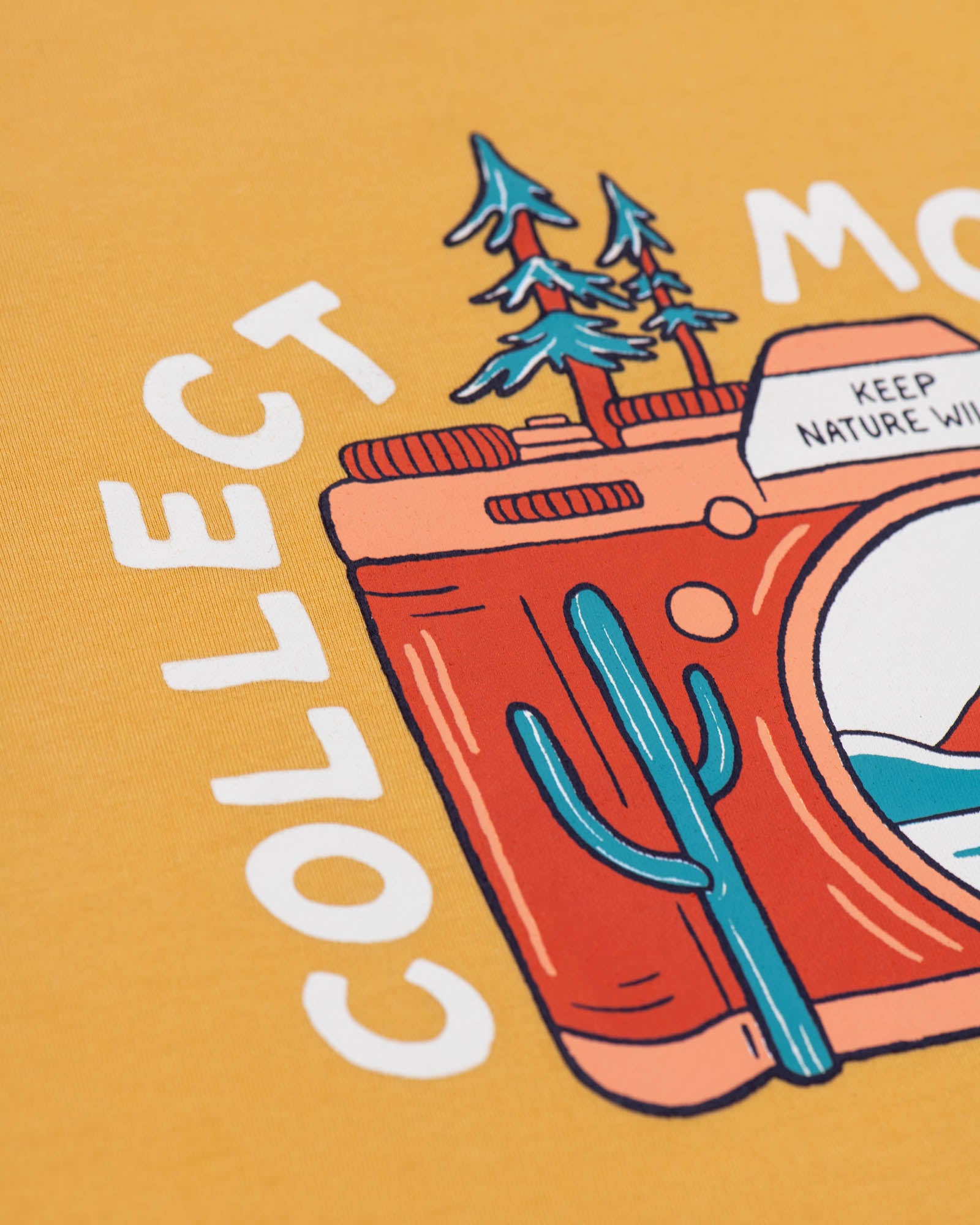 Collect Moments Unisex Tee | Mustard