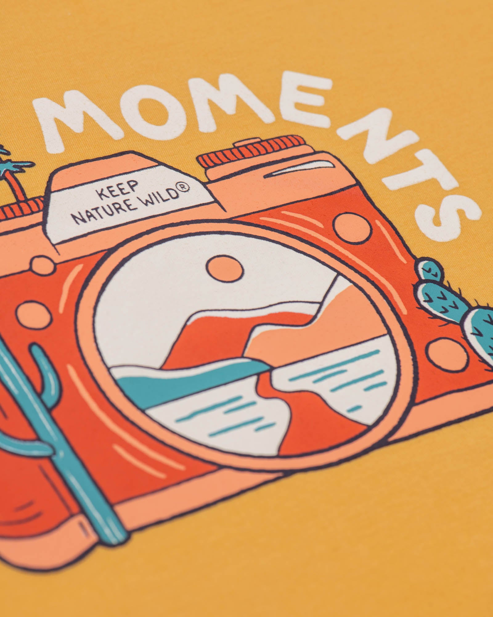 Collect Moments Unisex Tee | Mustard