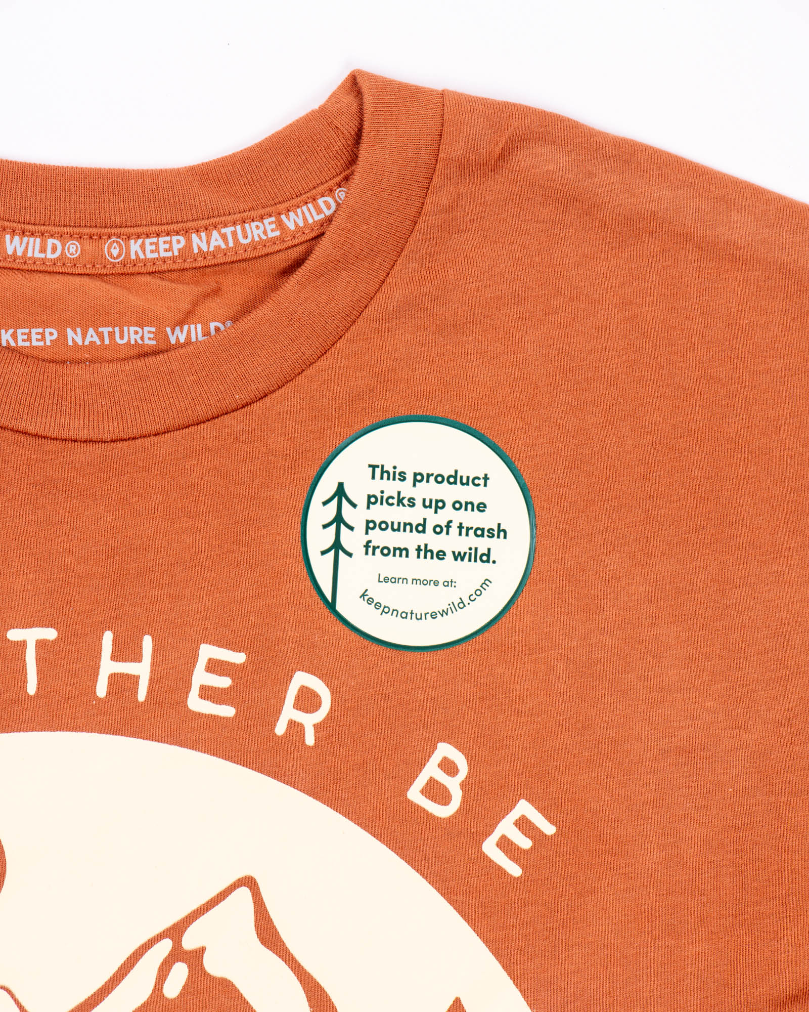 Be Outside Unisex Tee | Redwood