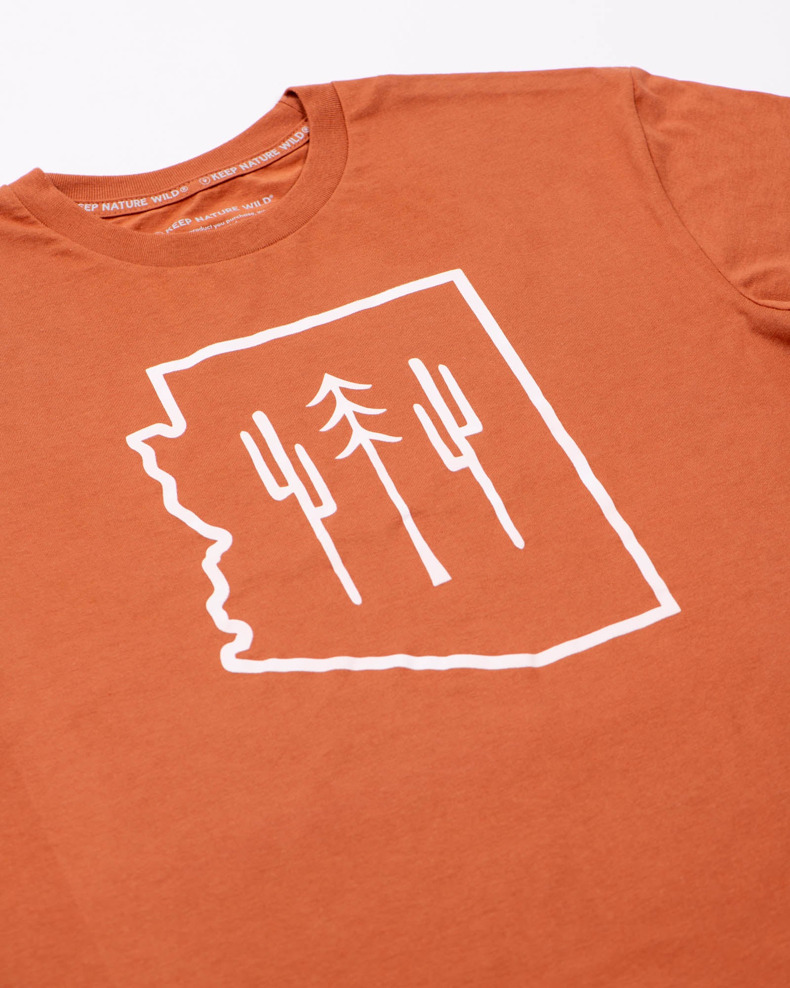 Arizona Wilderness Unisex Tee | Redwood