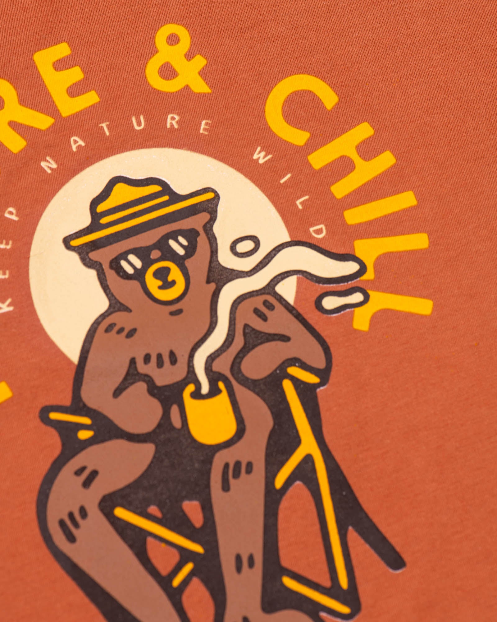 Nature and Chill Unisex Tee | Redwood
