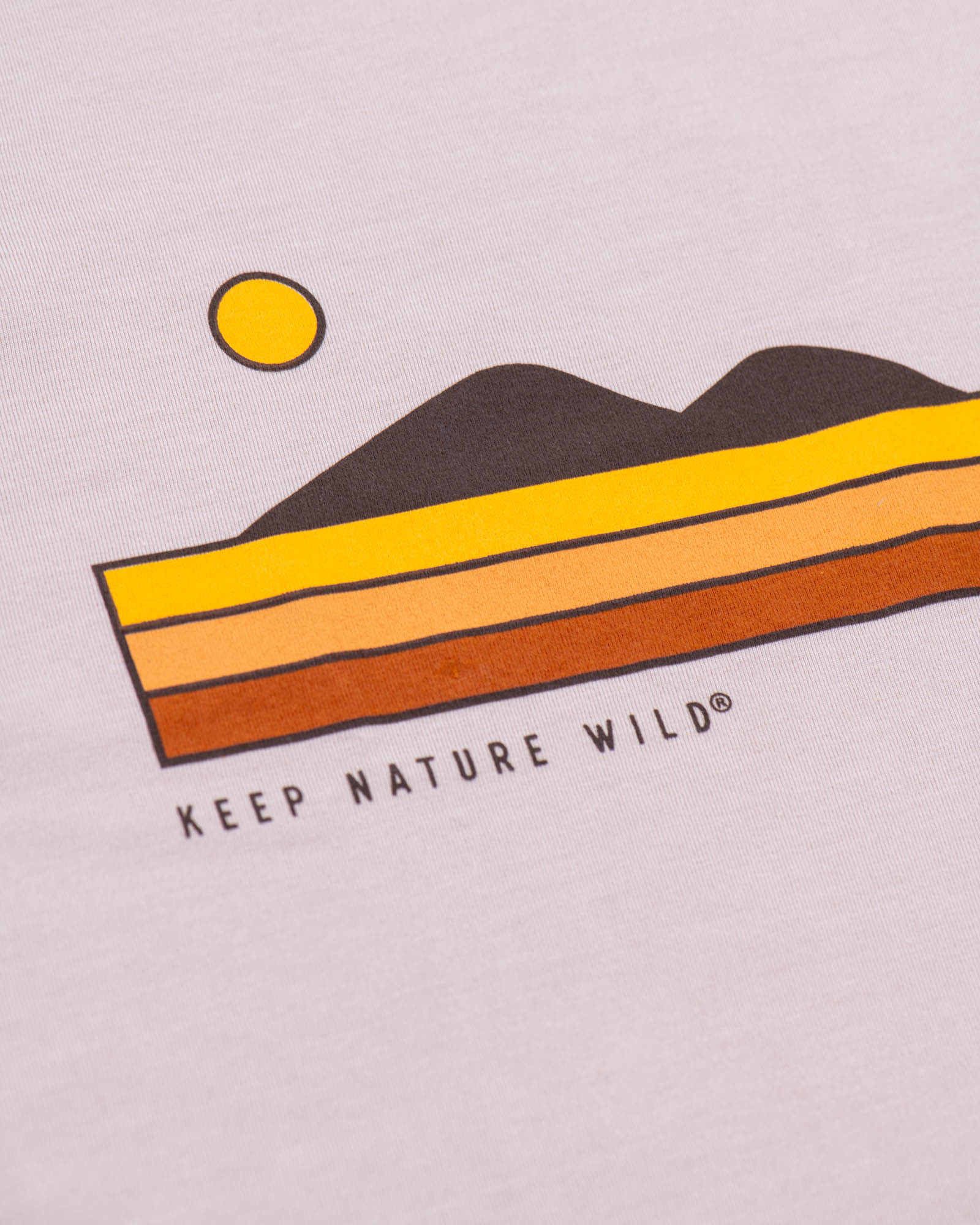 Retro Pines Unisex Tee | Heather Tan