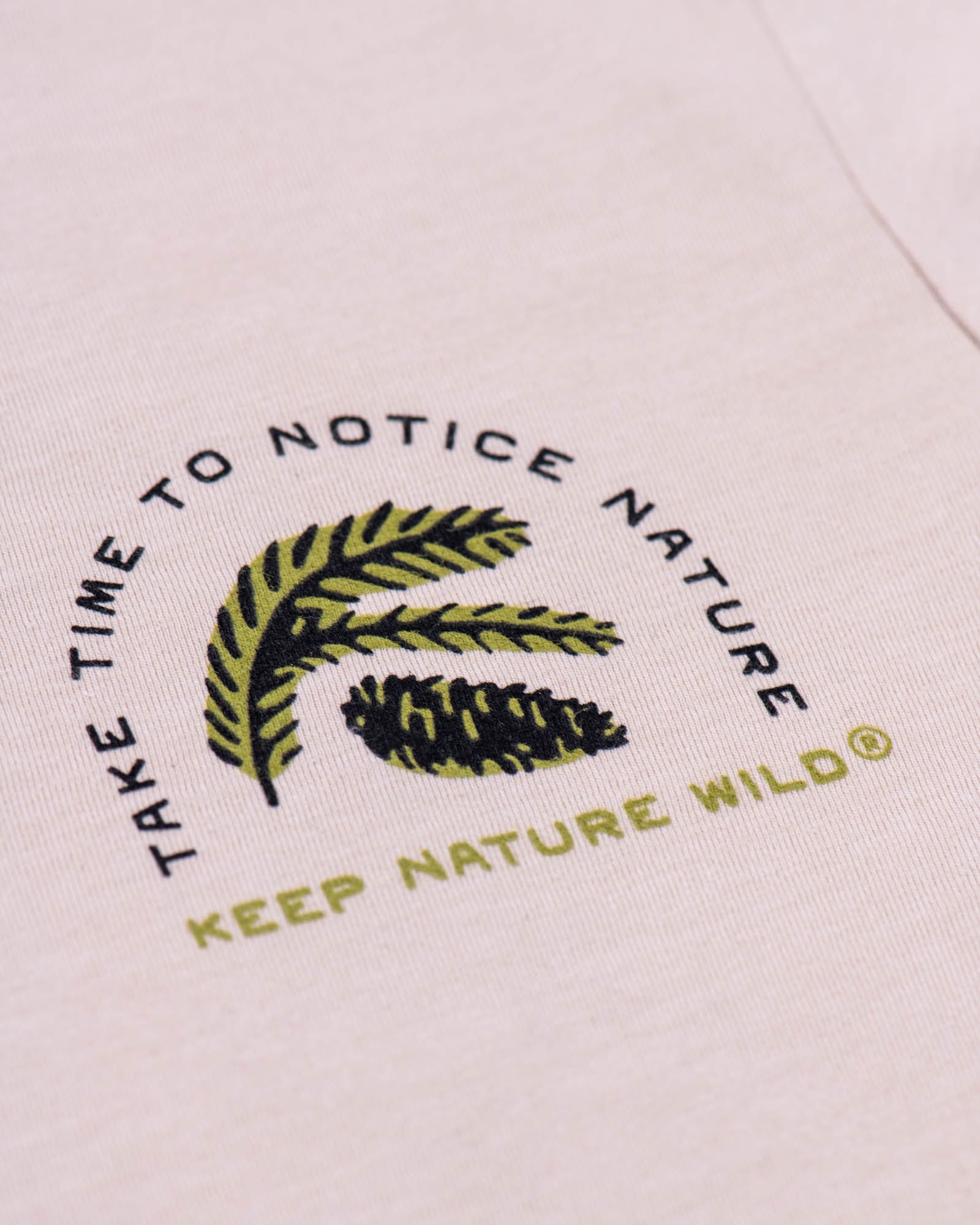 Nature Study Conifers Unisex Tee | Heather Tan