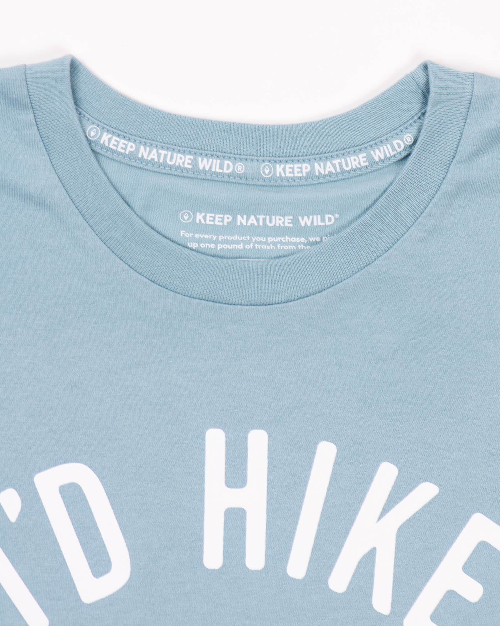 I'd Hike That Unisex Tee | Morning Mist