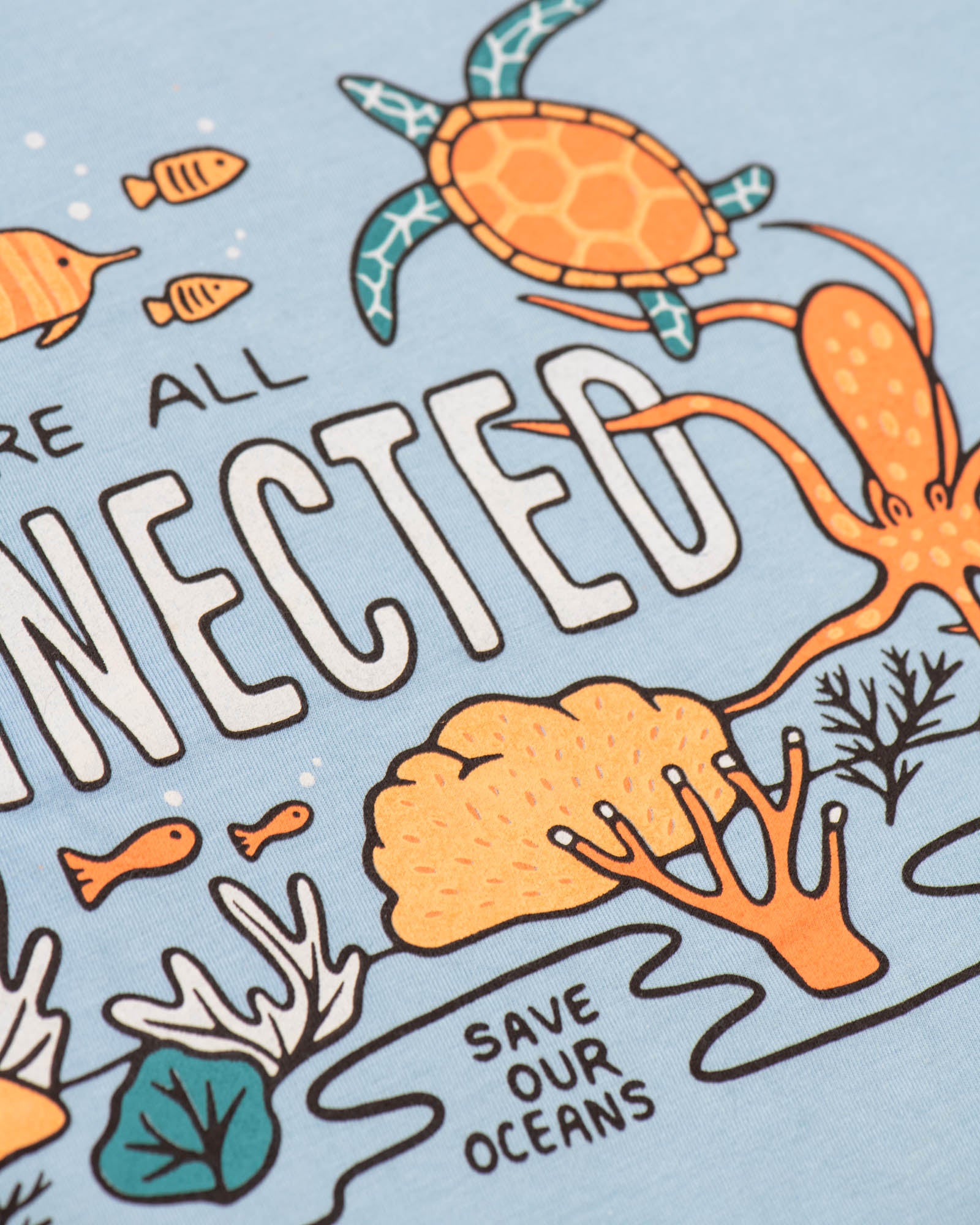 All Connected Unisex Tee | Morning Mist