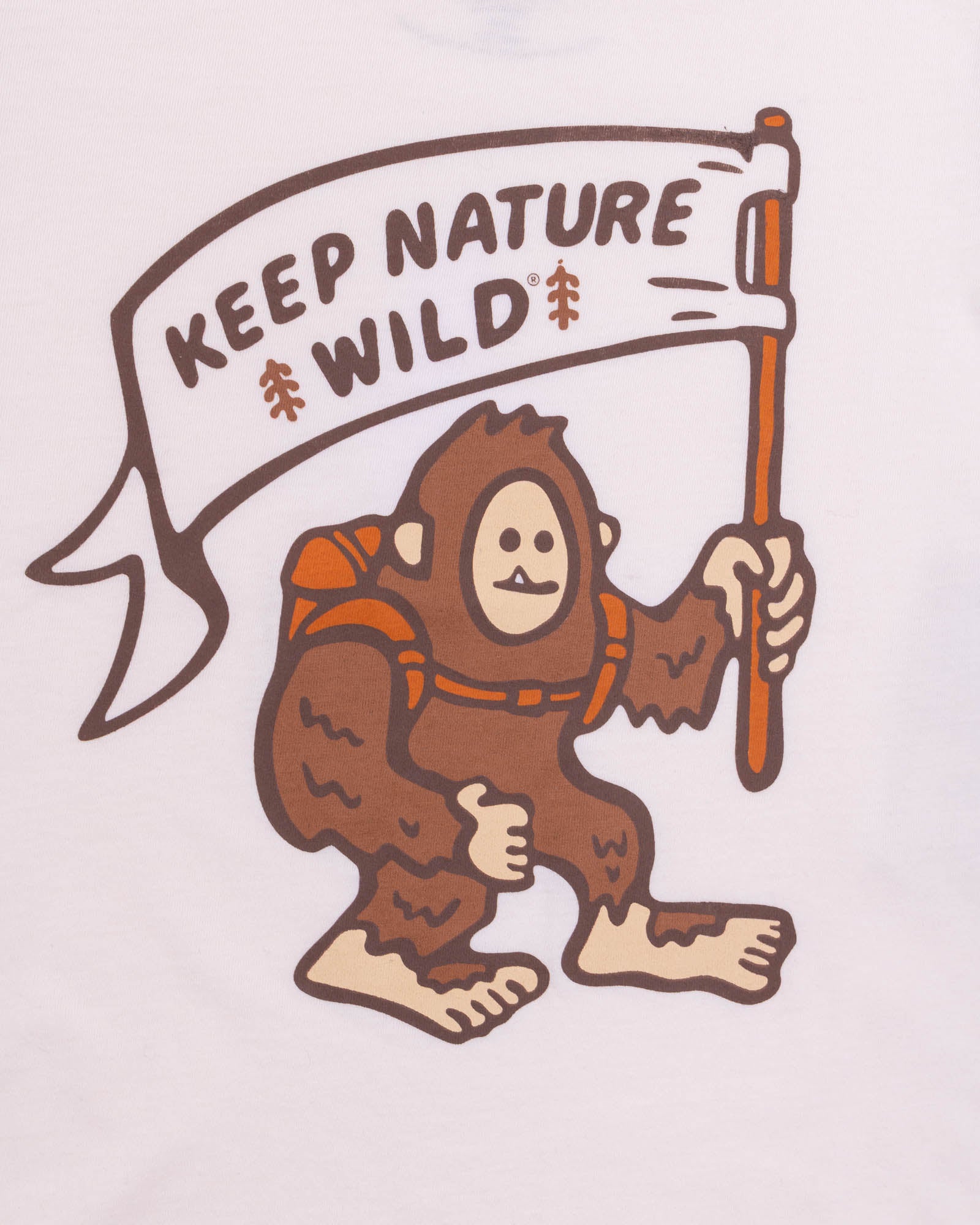 Happy Camper Squatch Youth Tee | Natural