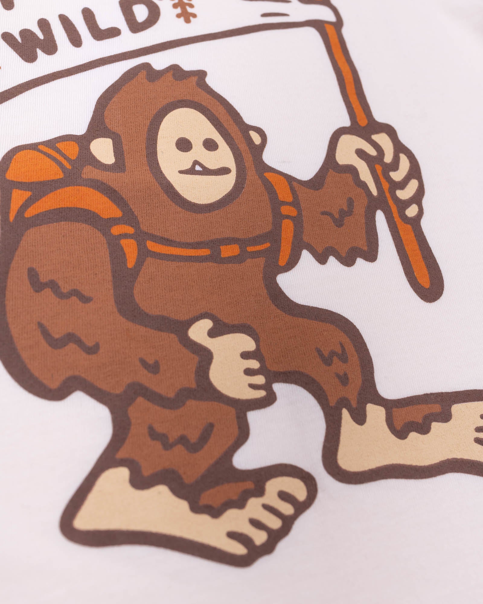 Happy Camper Squatch Youth Tee | Natural