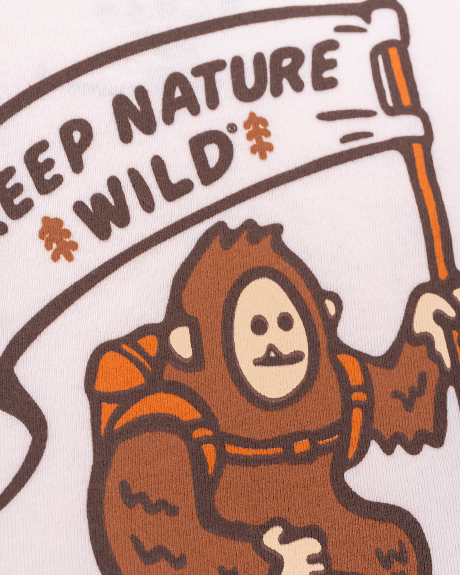 Happy Camper Squatch Toddler Tee | Natural