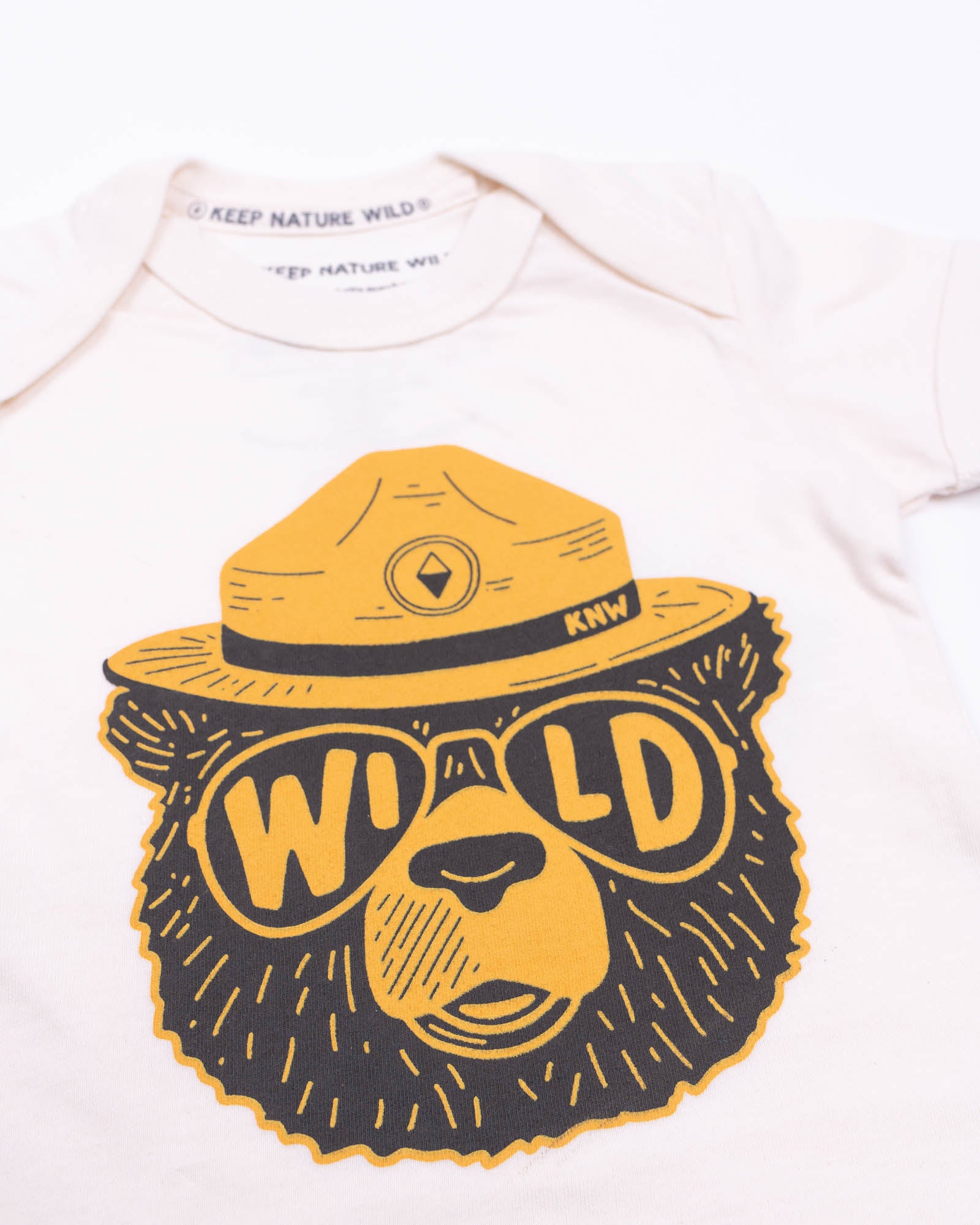 Wildbear Baby Bodysuit | Natural