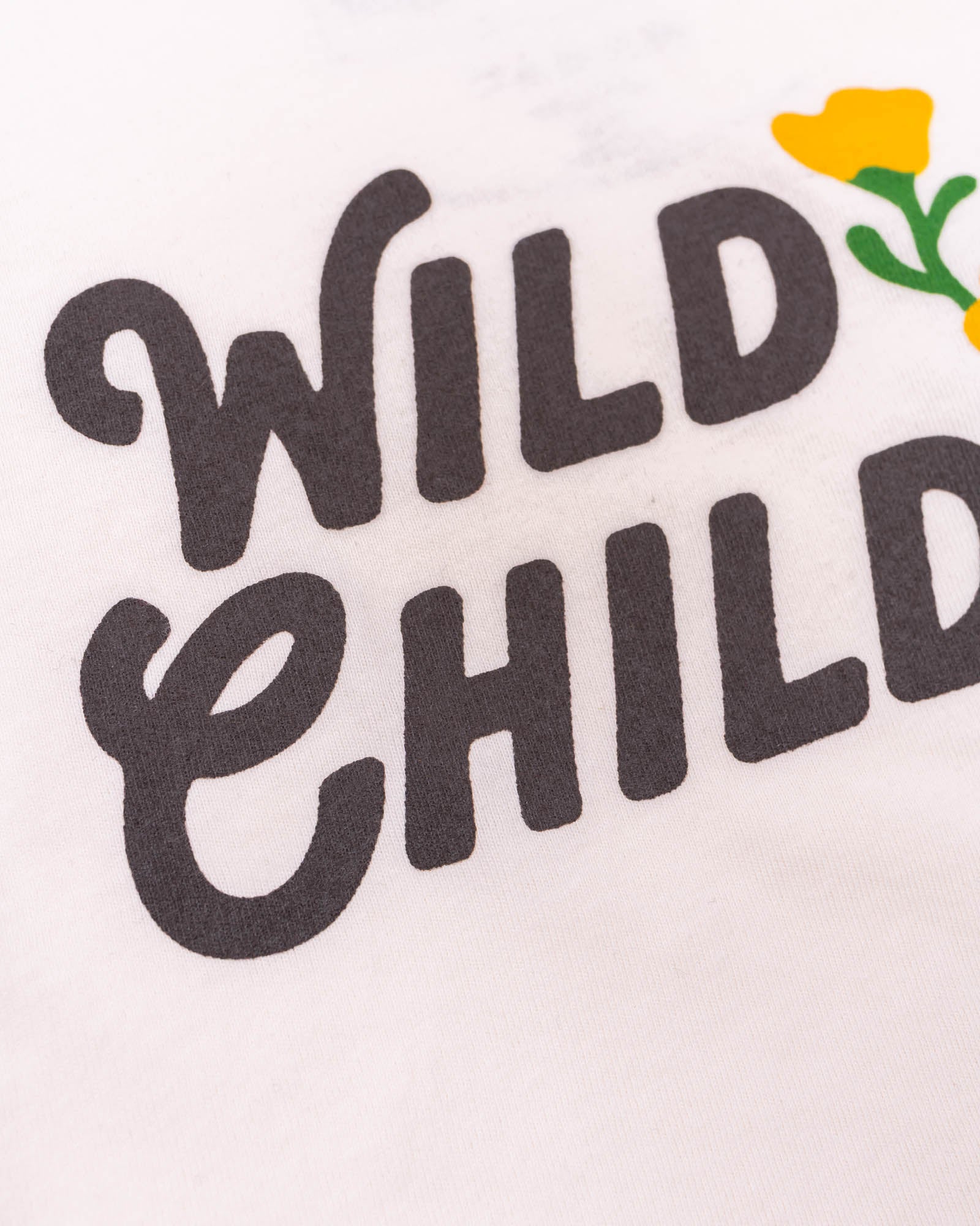 Wild Child Baby Bodysuit | Natural