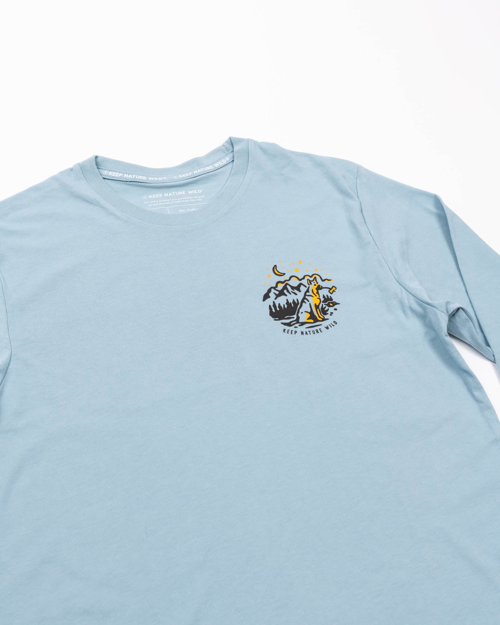 Campfire Dog Unisex Long Sleeve | Morning Mist