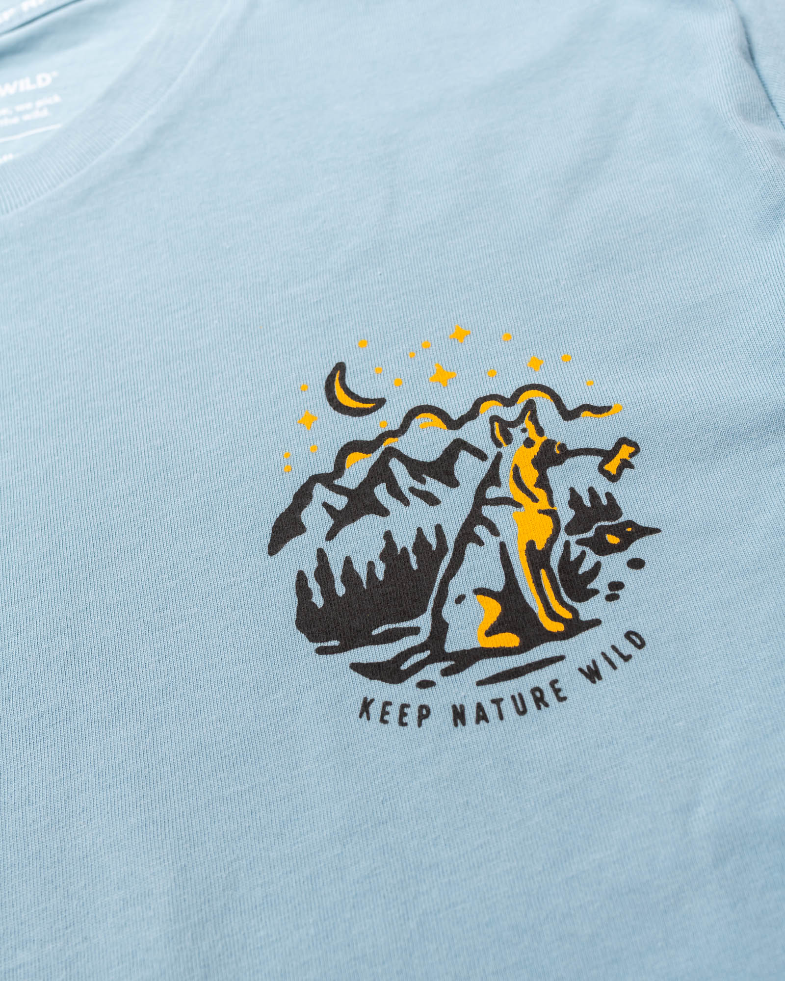 Campfire Dog Unisex Long Sleeve | Morning Mist