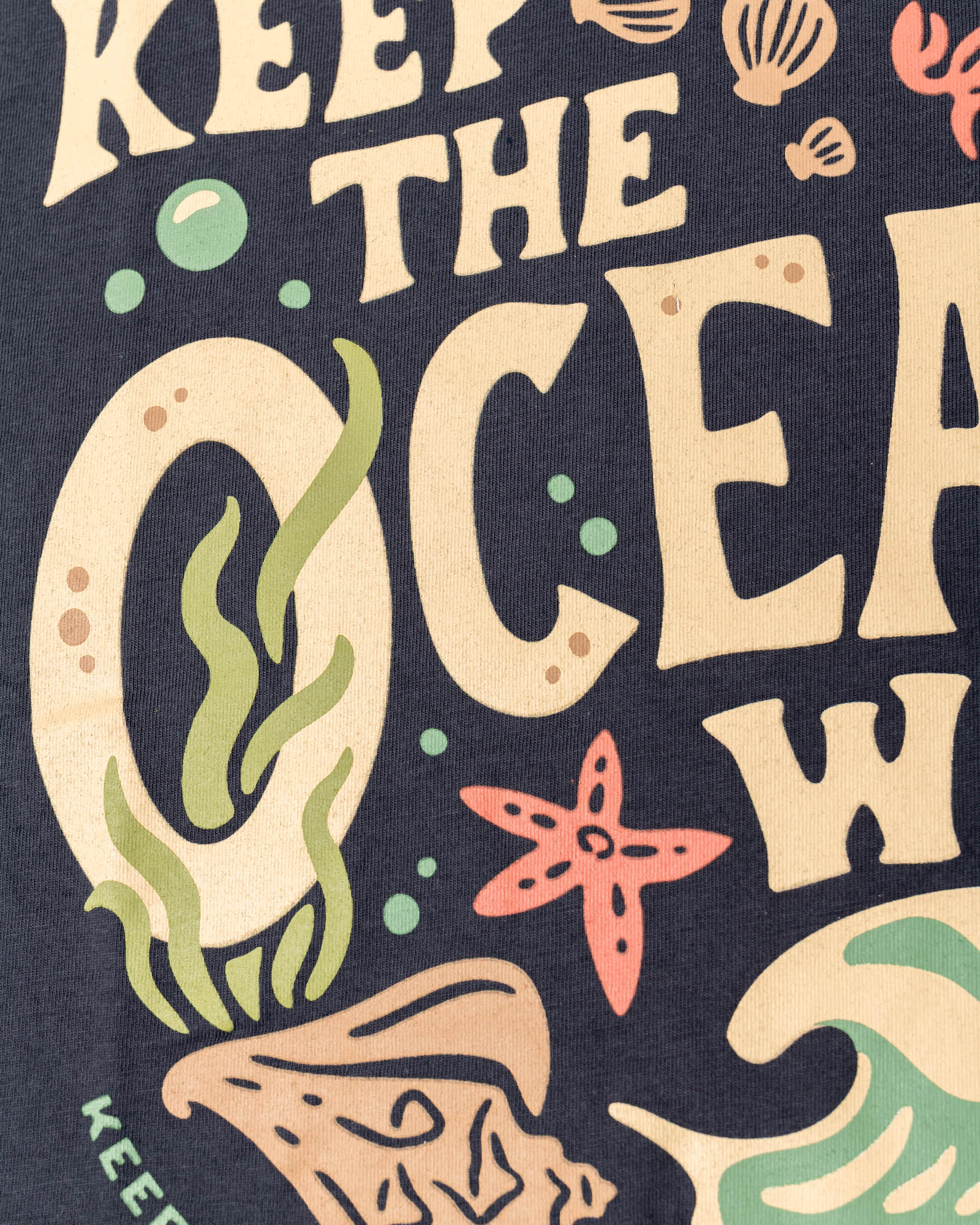 Wild Oceans Unisex Tee | Coal