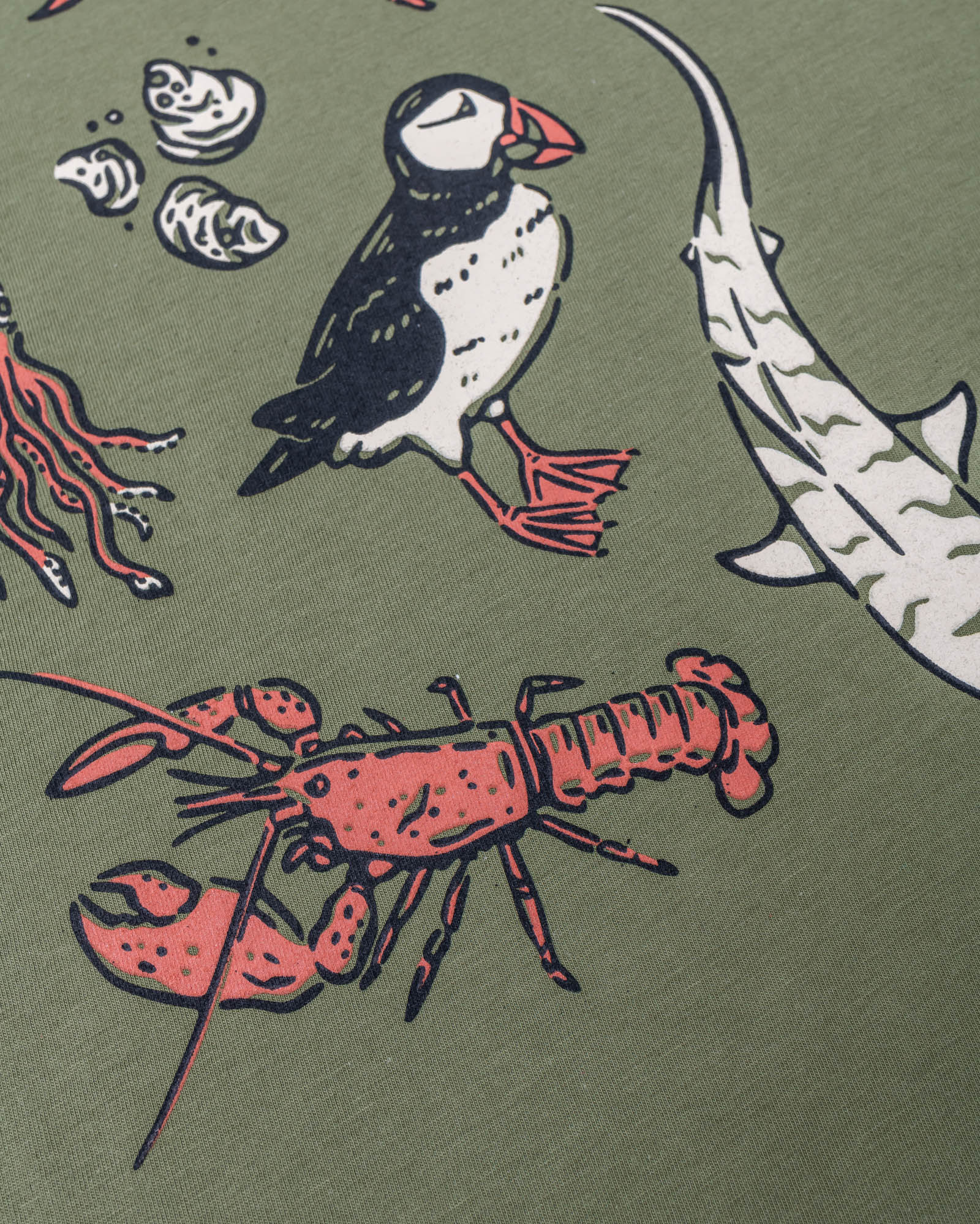 Nature Study East Coast Unisex Long Sleeve Shirt | Olive