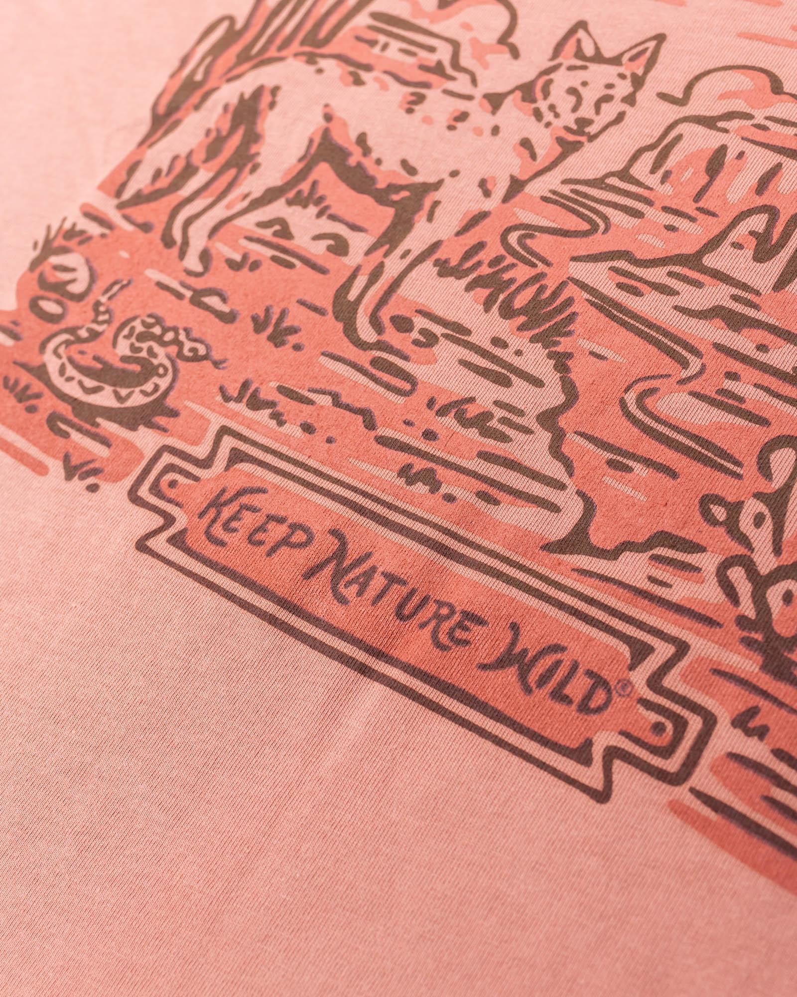 Keep The West Wild Unisex Tee | Canyon Rose