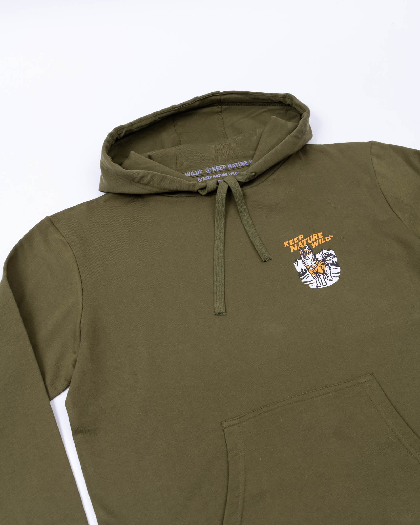 Snow Much Fun Pullover Hoodie | Olive
