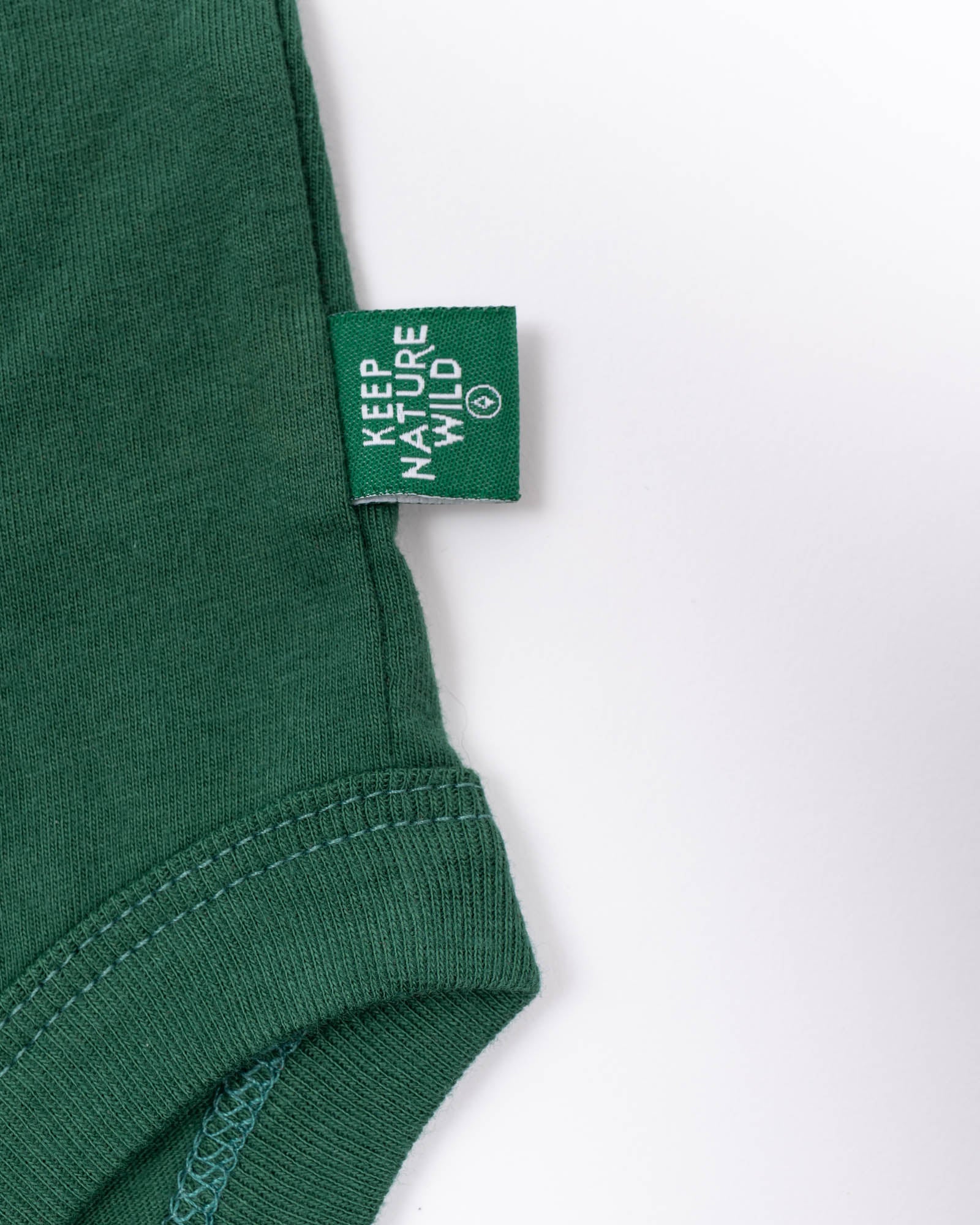 Happy Camper Pine Baby Bodysuit | Heather Forest