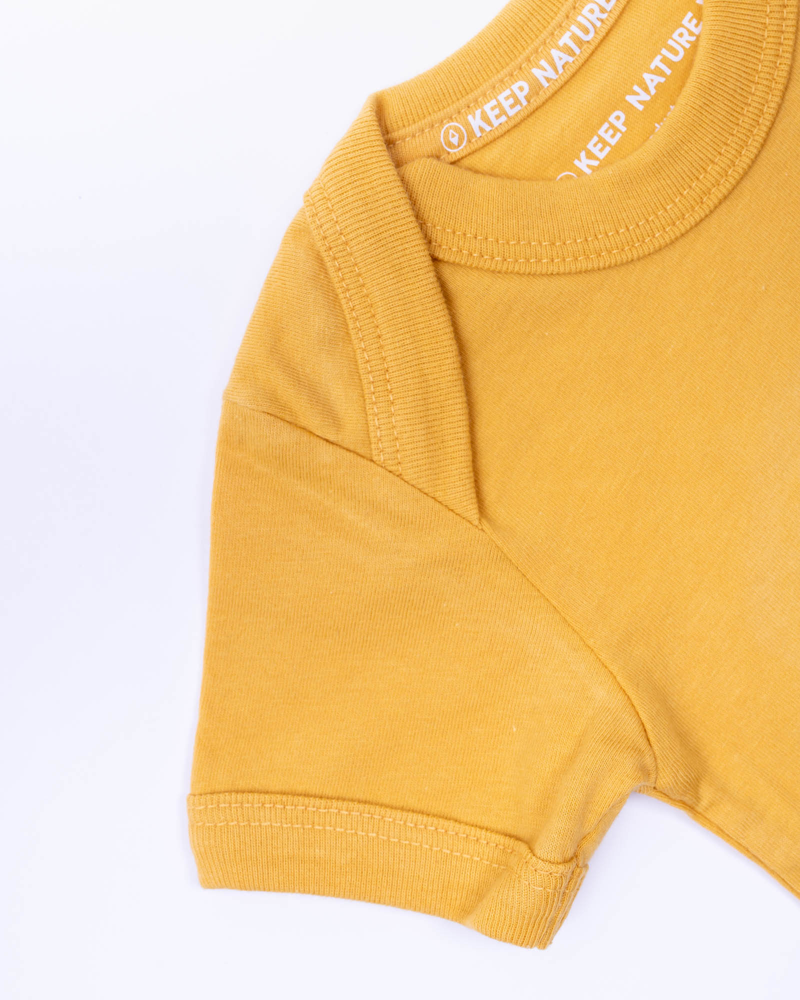 Happy Camper Saguaro Baby Bodysuit | Mustard