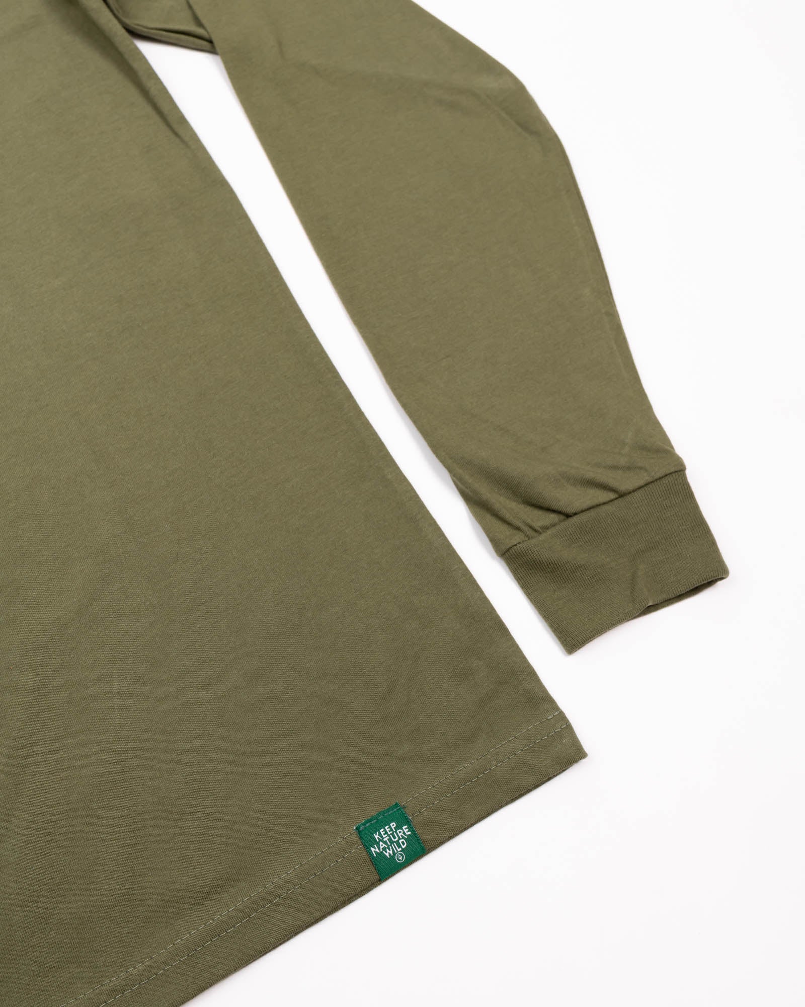 Nature Study Conifers Unisex Long Sleeve | Olive