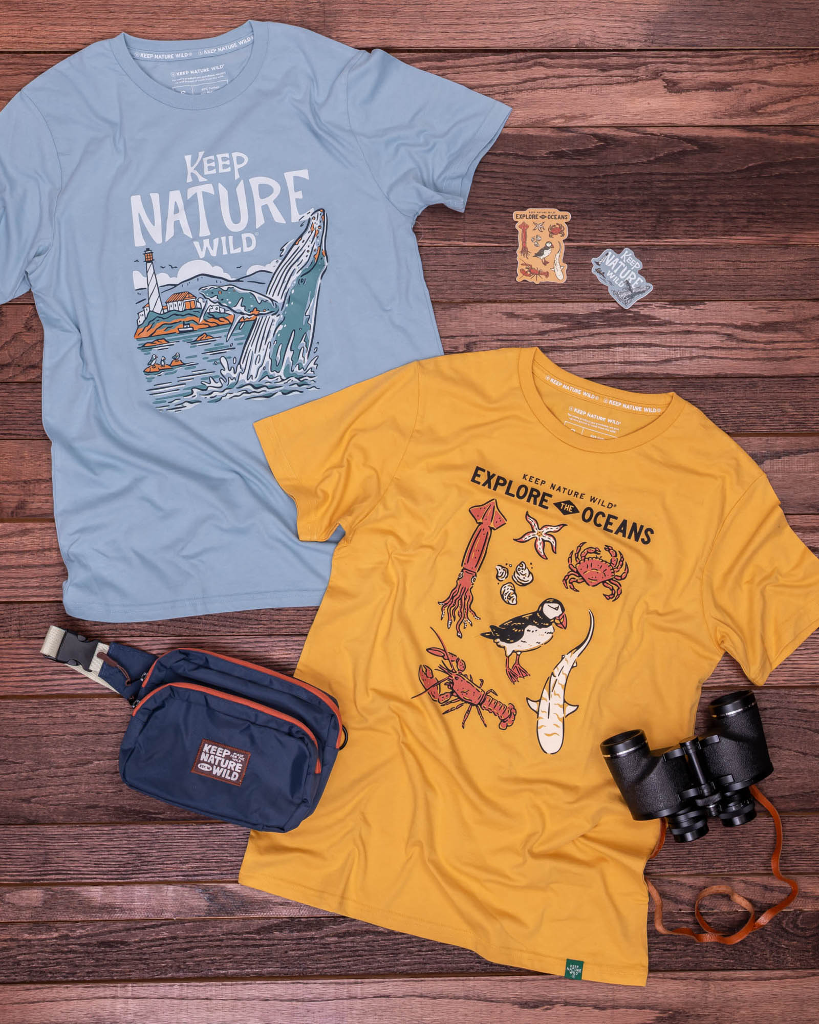 Wild Humpback Unisex Tee | Morning Mist