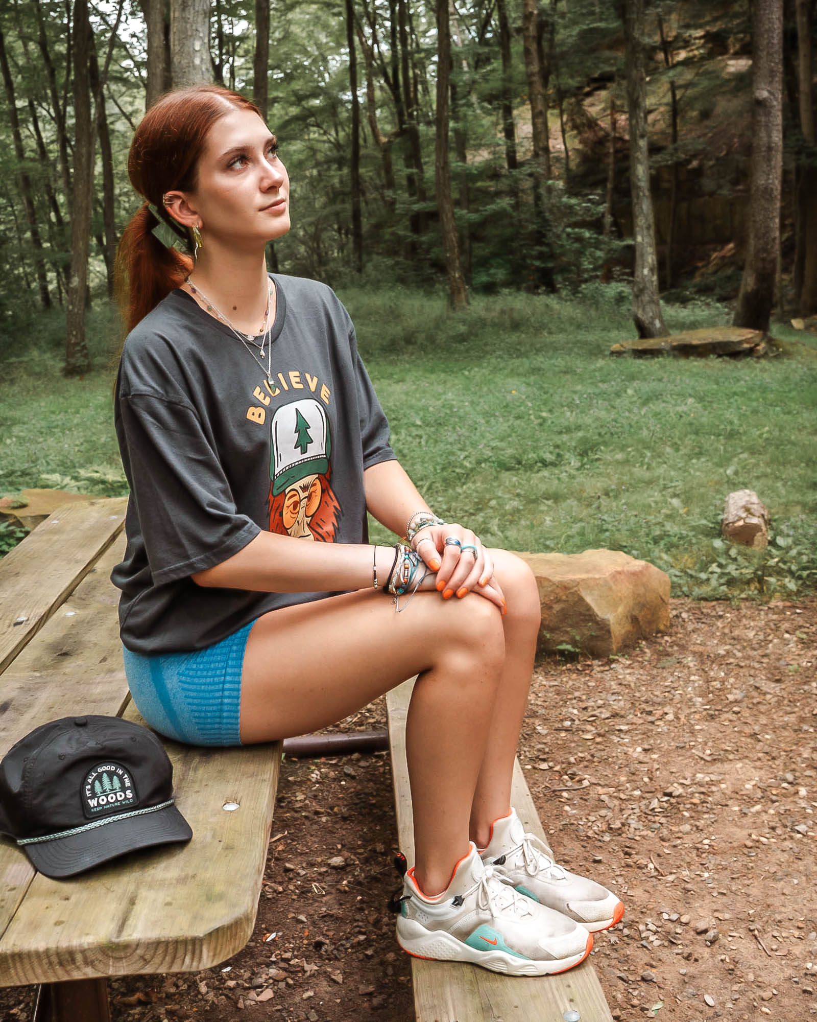 Good in the Woods Trail Hat | Black