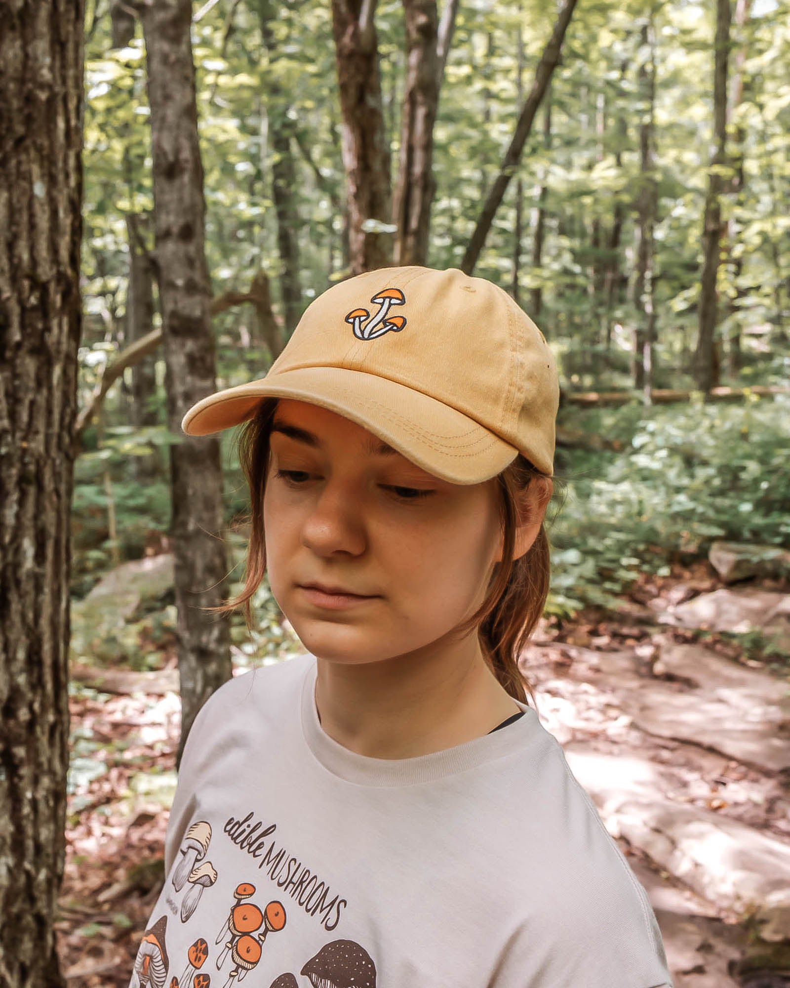 Shroom Dad Hat | Mustard