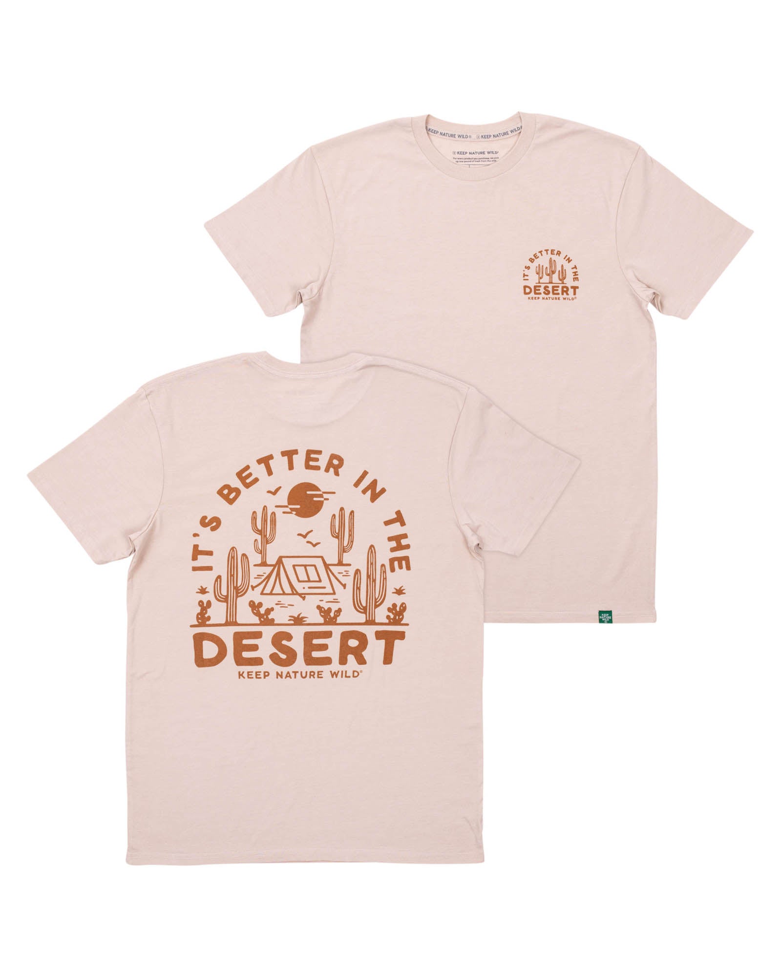 Better in the Desert Unisex Tee | Heather Tan