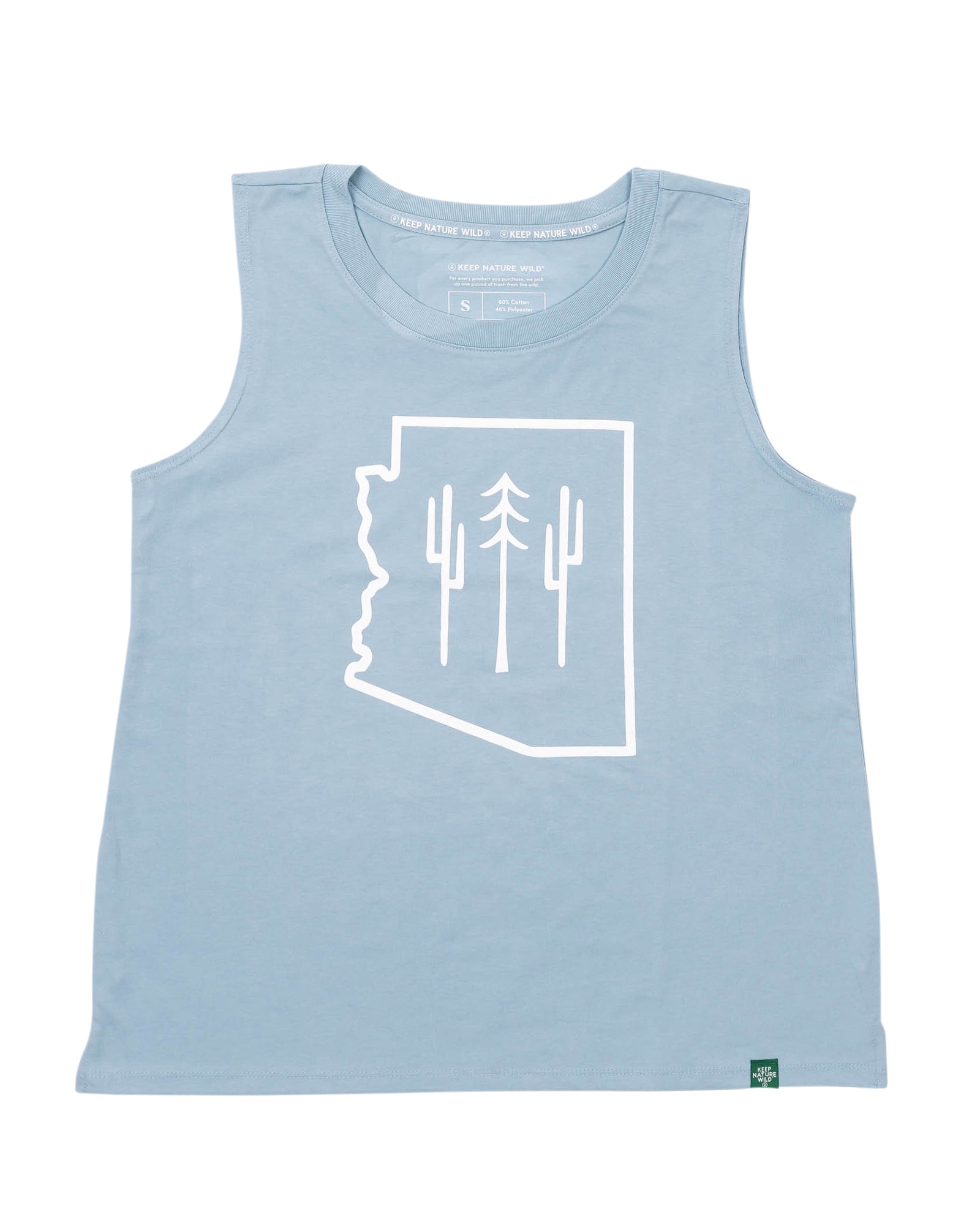 Arizona Wilderness Women's Muscle Tank | Morning Mist