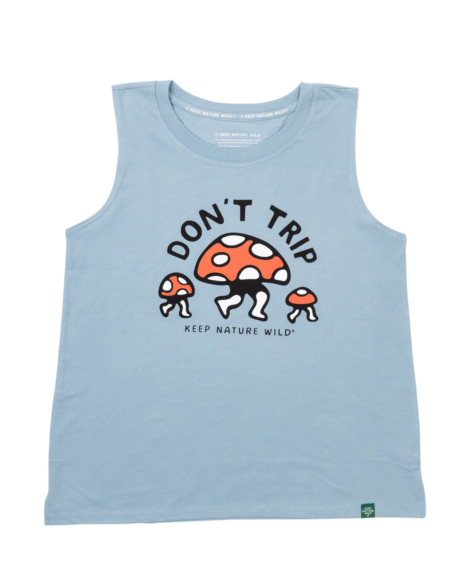 Don't Trip Women's Muscle Tank | Morning Mist