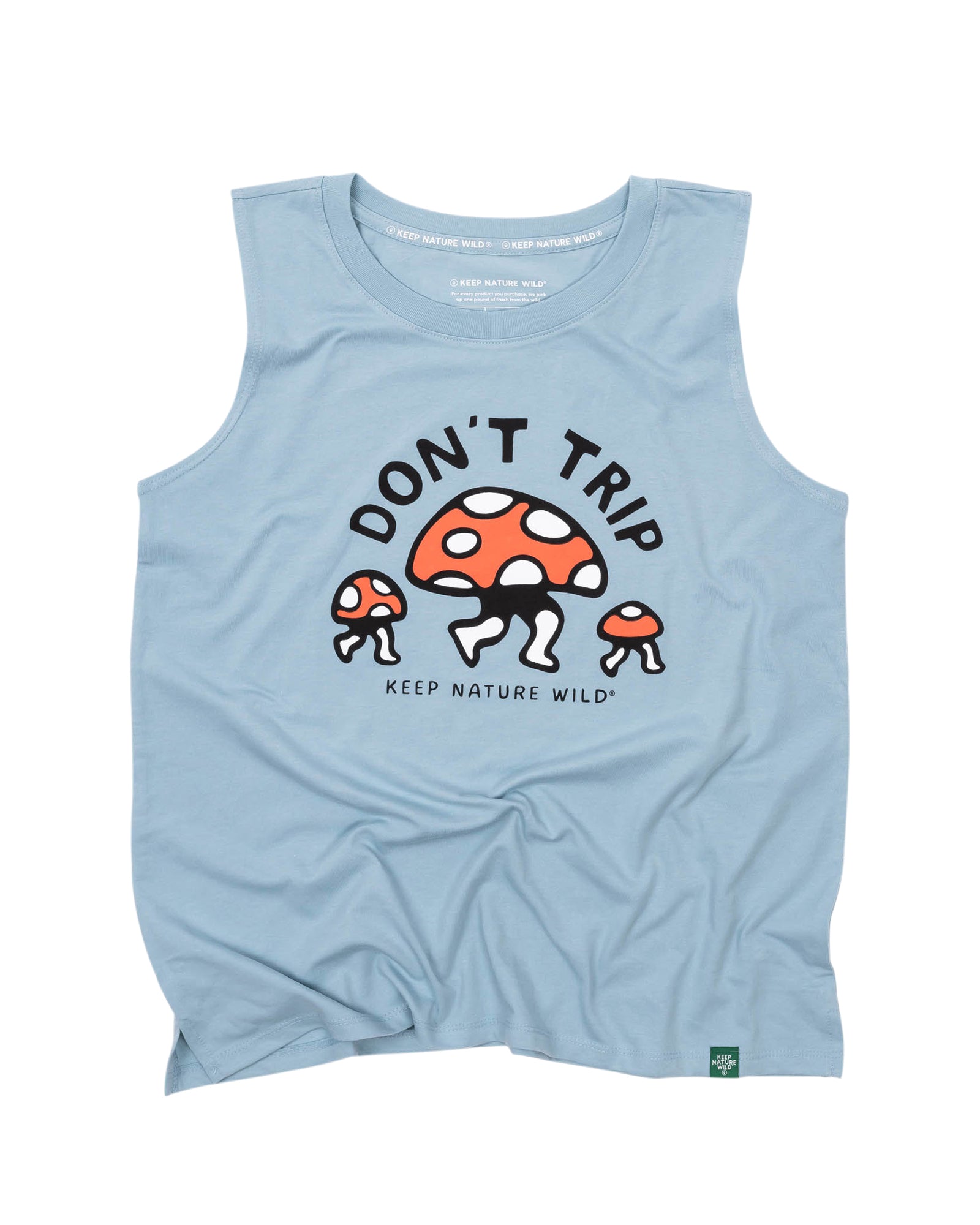 Don't Trip Women's Muscle Tank | Morning Mist
