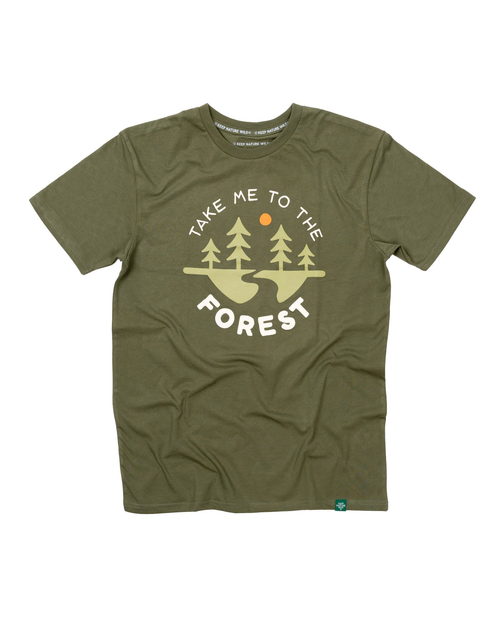 To the Forest Unisex Tee | Olive