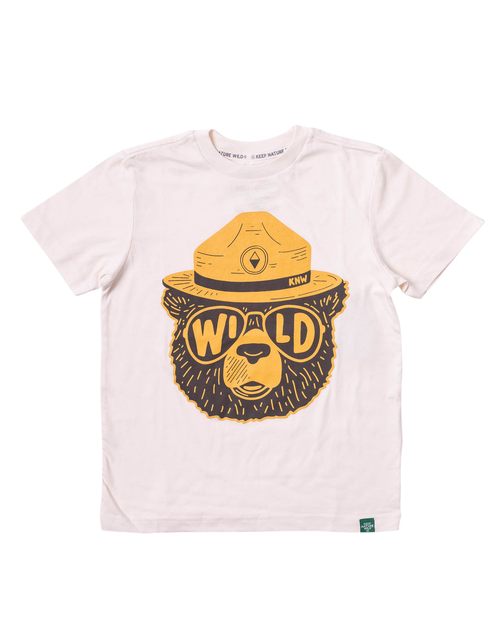 Wildbear Youth Tee | Natural