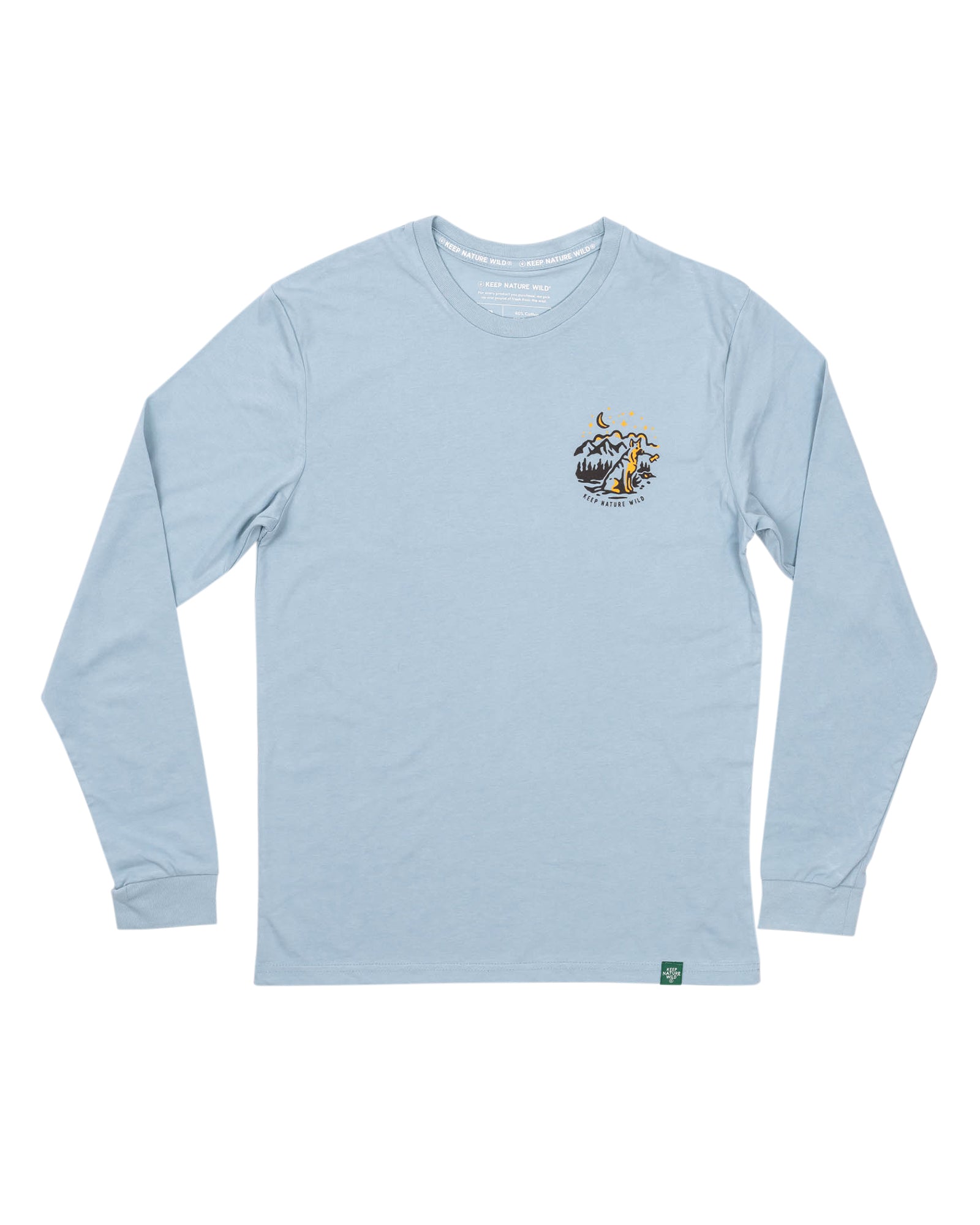Campfire Dog Unisex Long Sleeve | Morning Mist