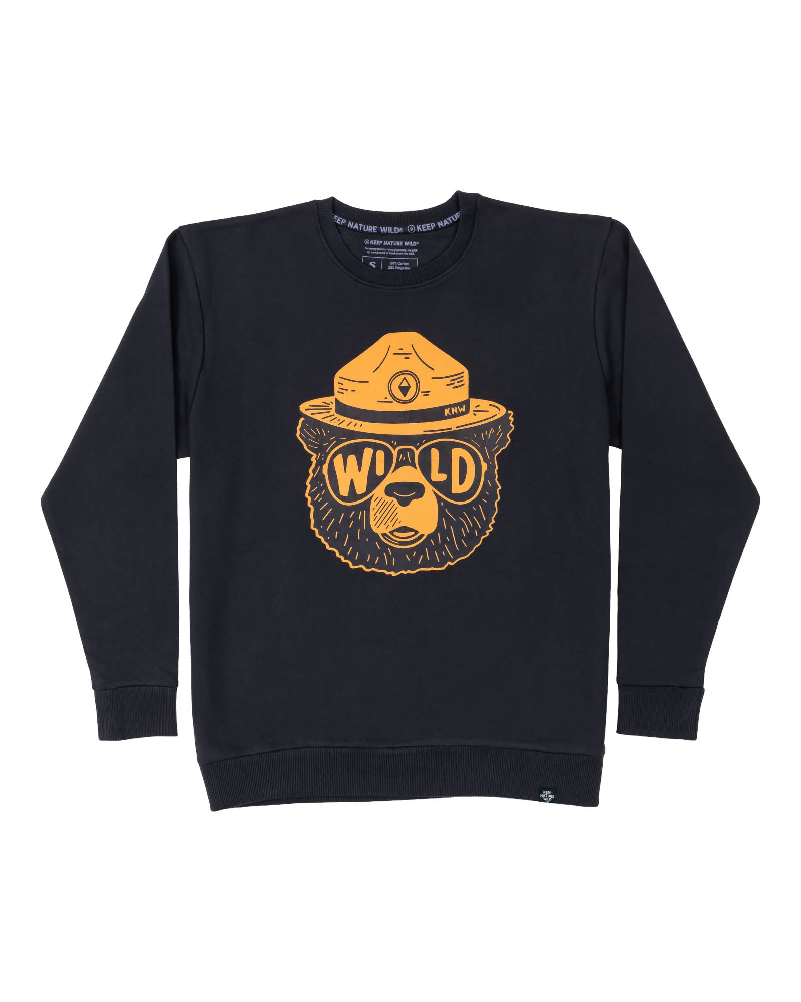 Wildbear Crewneck Sweatshirt | Coal