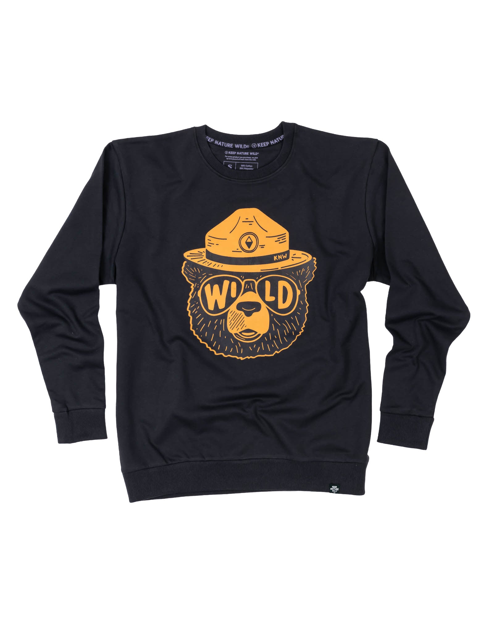 Wildbear Crewneck Sweatshirt | Coal