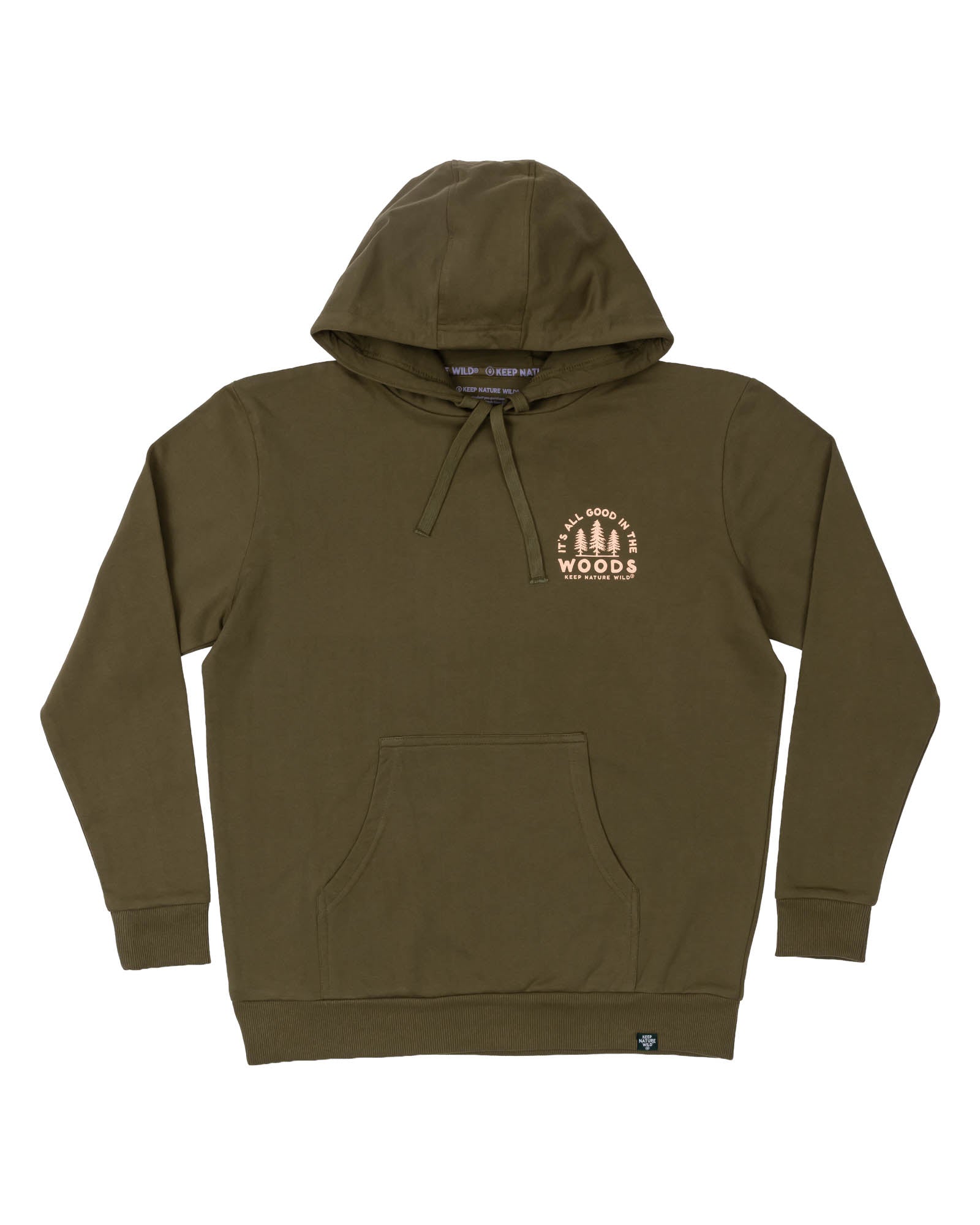Good In The Woods Pullover Hoodie | Olive