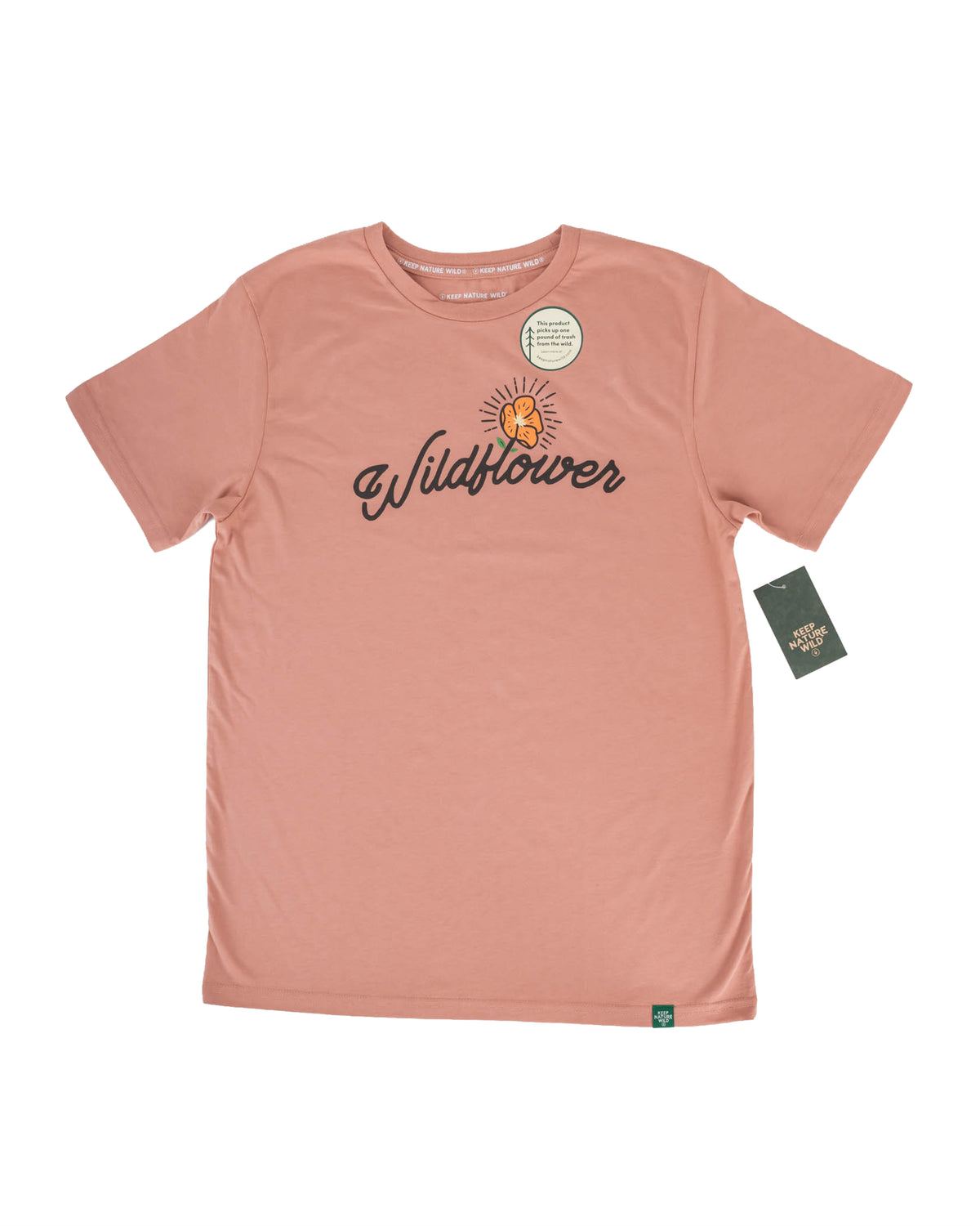 Wildflower | Unisex Tee | Canyon Rose