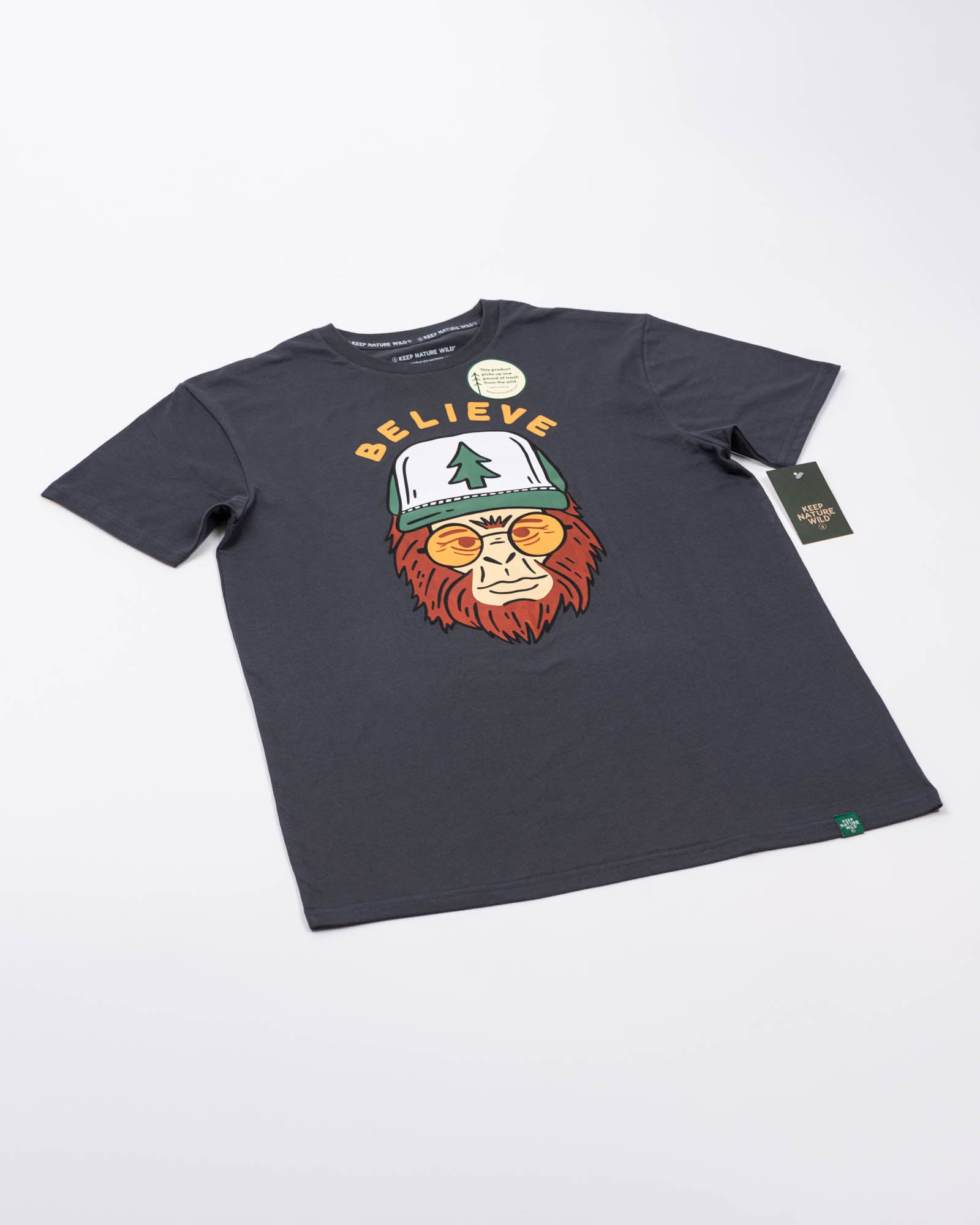 Clyde the Sasquatch Unisex Tee | Coal