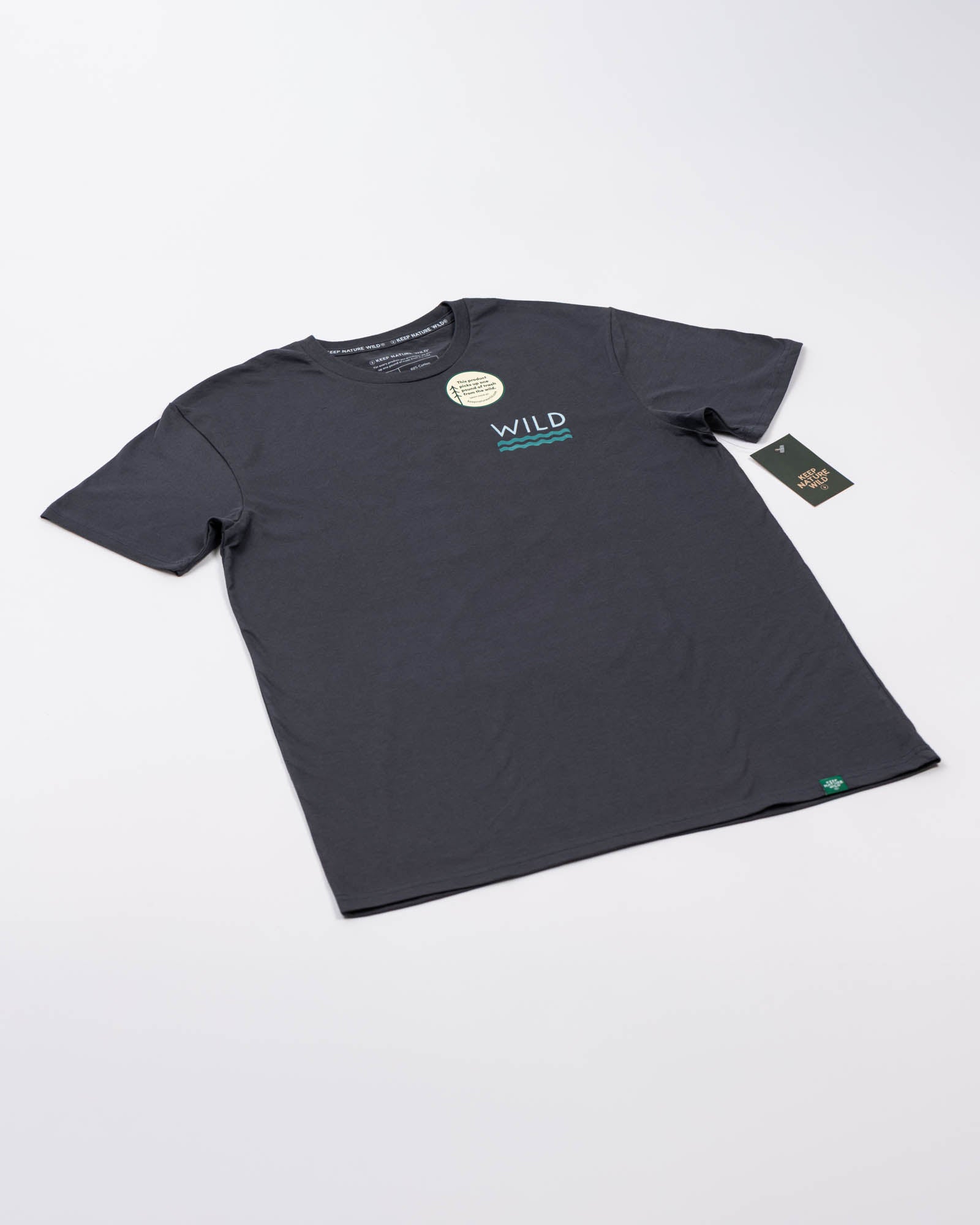 Mountainside Unisex Tee | Coal