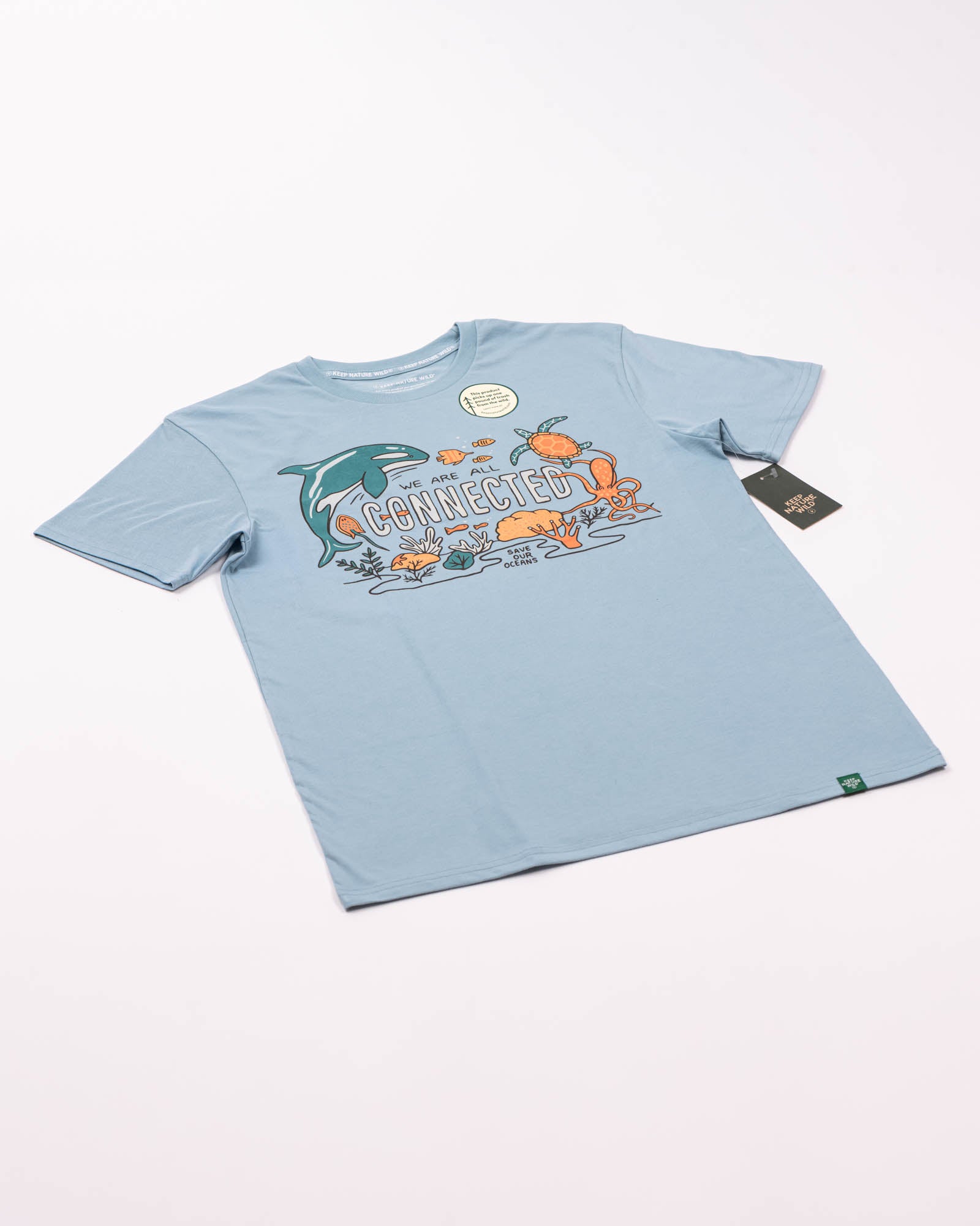 All Connected Unisex Tee | Morning Mist