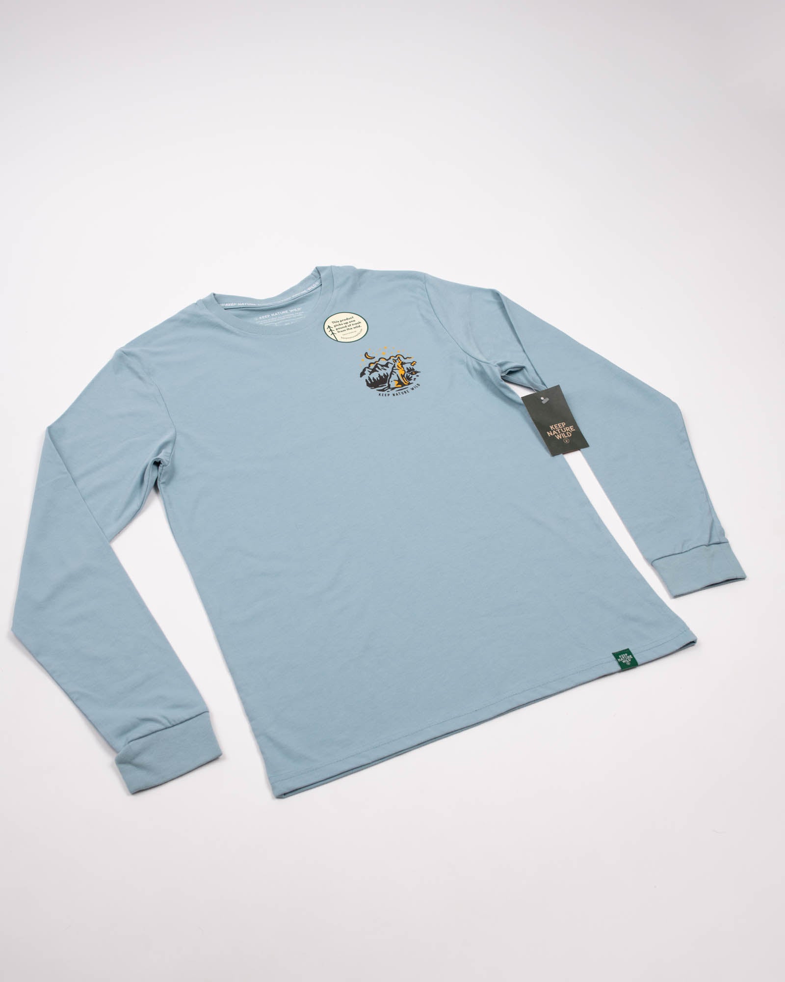 Campfire Dog Unisex Long Sleeve | Morning Mist