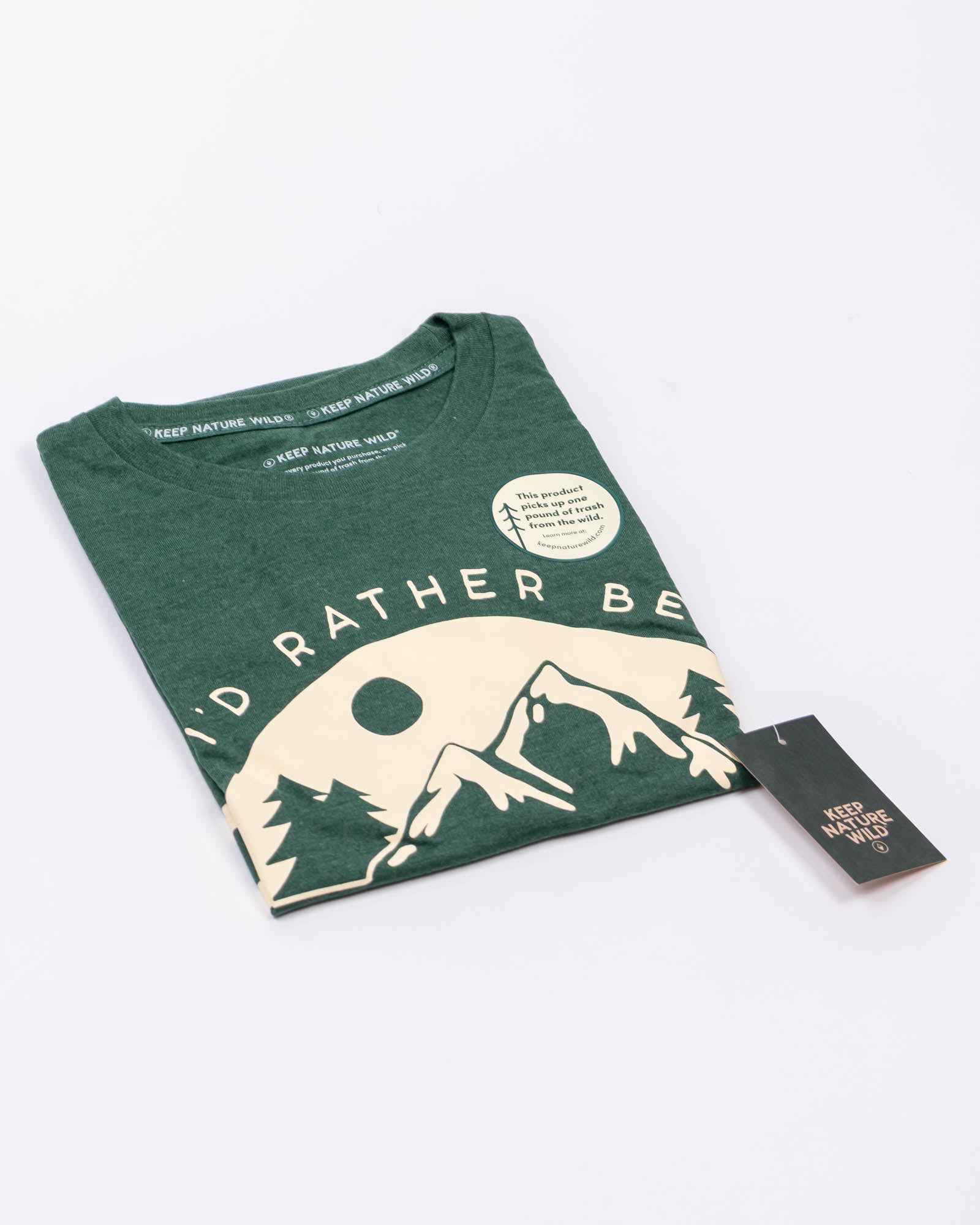 Be Outside Unisex Tee | Heather Forest