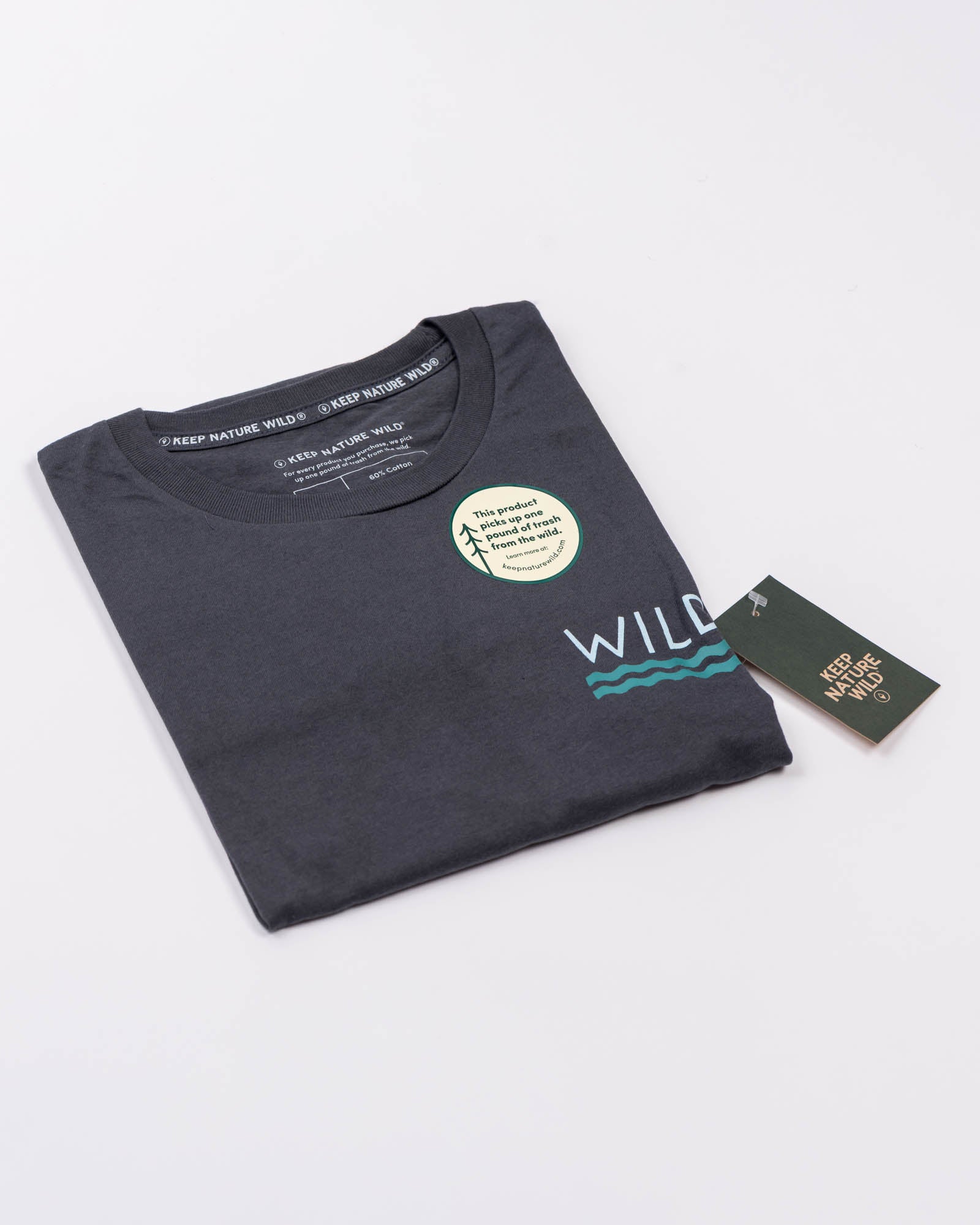 Mountainside Unisex Tee | Coal