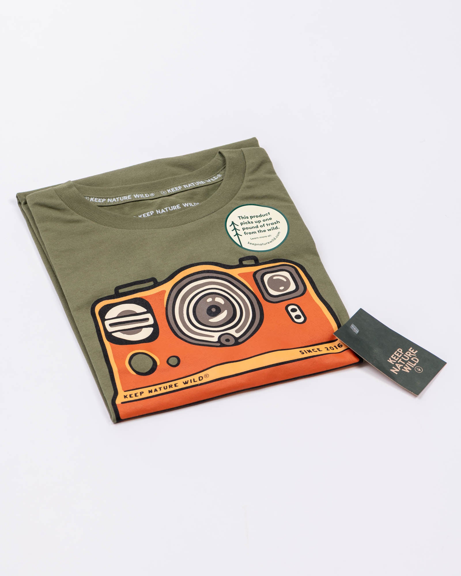 Collect Moments with Friends Unisex Tee | Olive