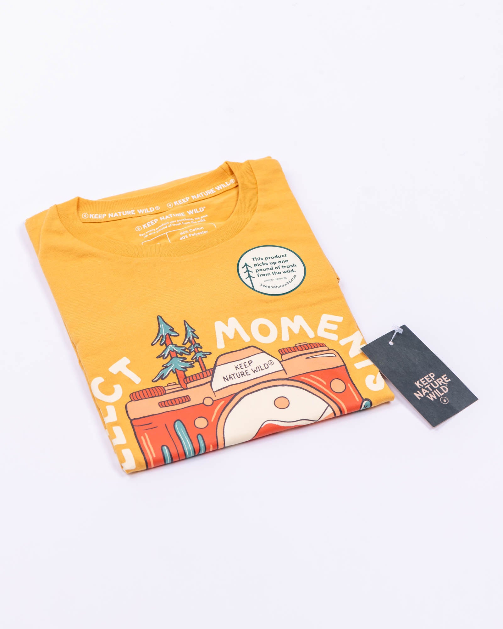 Collect Moments Unisex Tee | Mustard