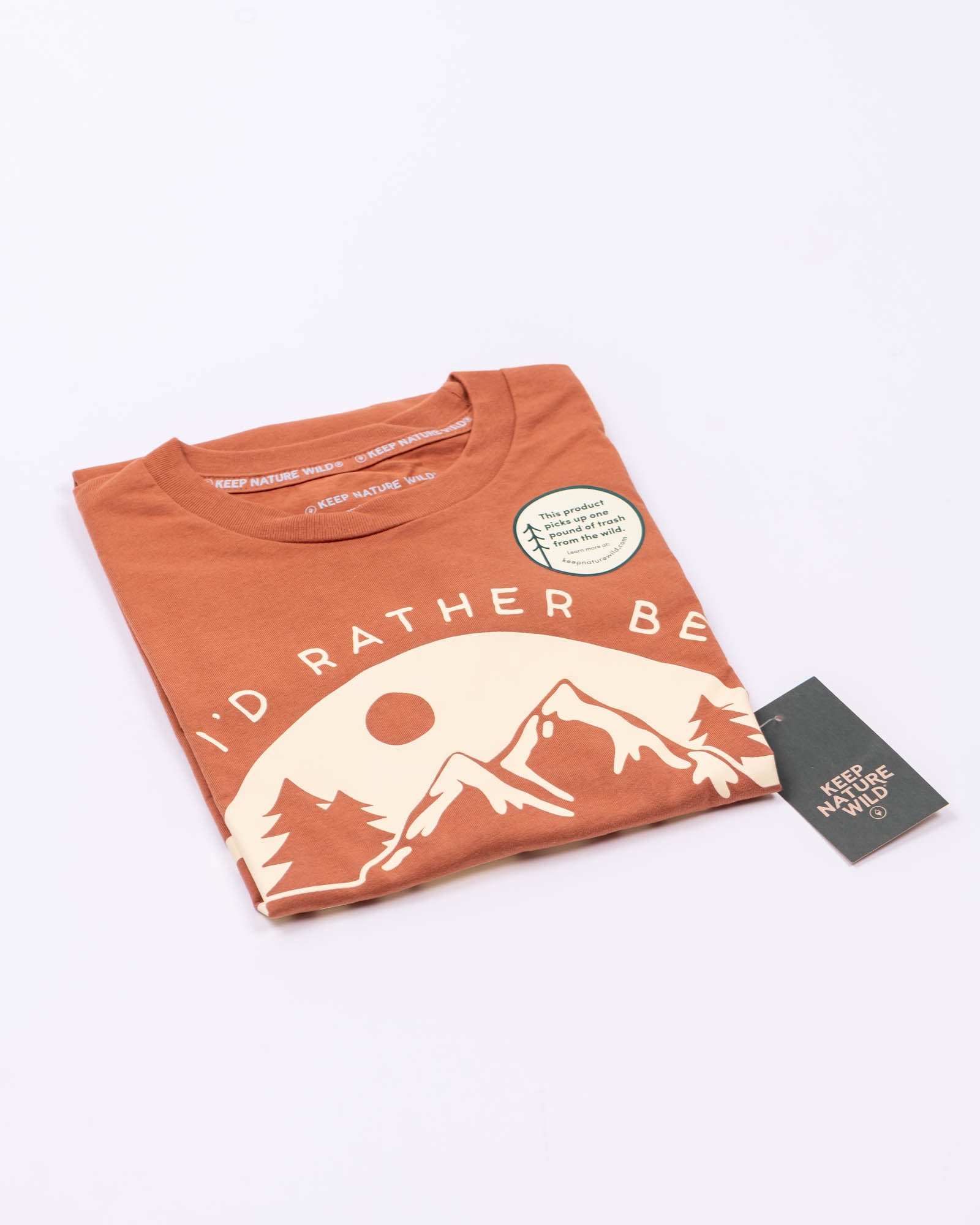 Be Outside Unisex Tee | Redwood
