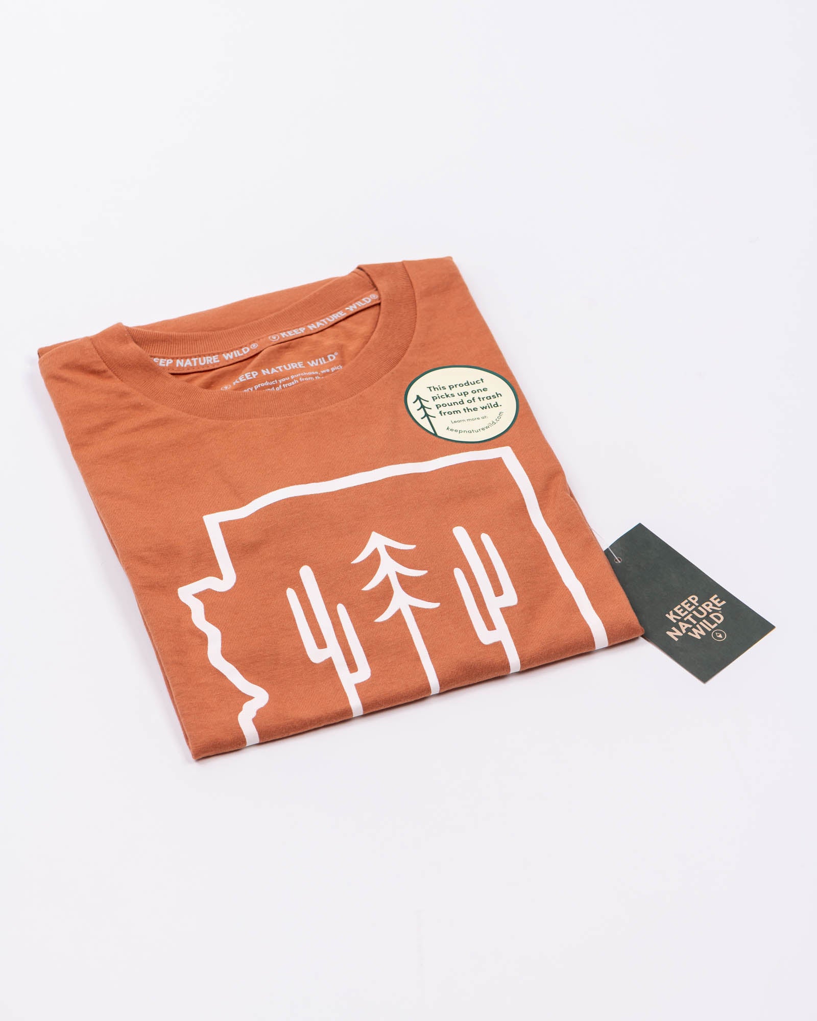 Arizona Wilderness Unisex Tee | Redwood